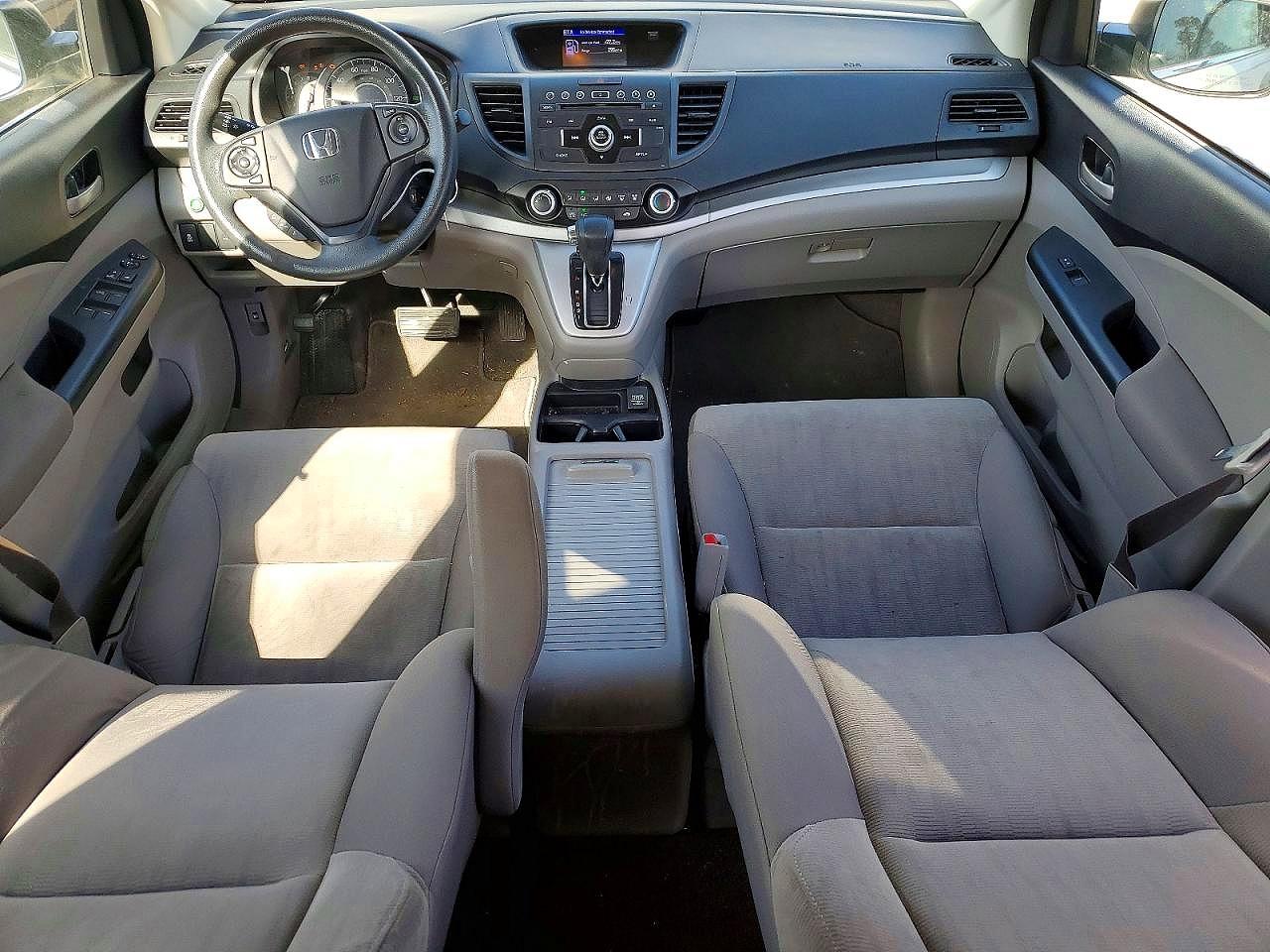 2014 Honda Cr-v Lx White vin: 5J6RM4H38EL036245