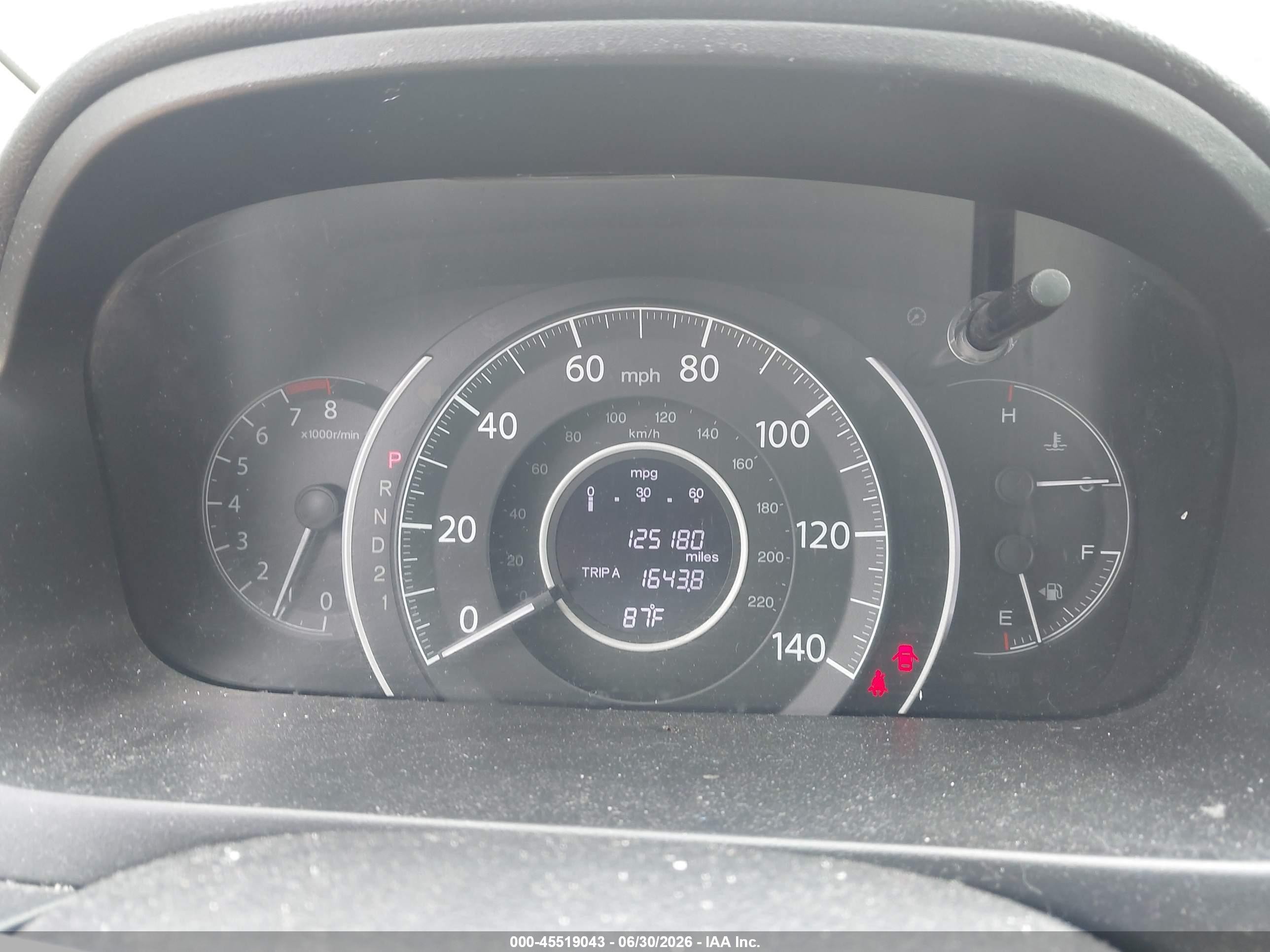 2014 Honda Cr-v Lx Белый vin: 5J6RM4H38EL083243