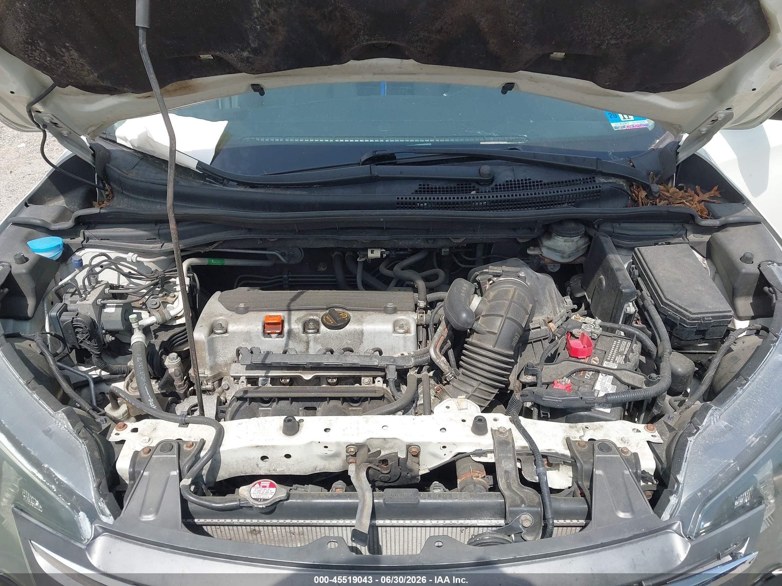 2014 Honda Cr-v Lx Белый vin: 5J6RM4H38EL083243