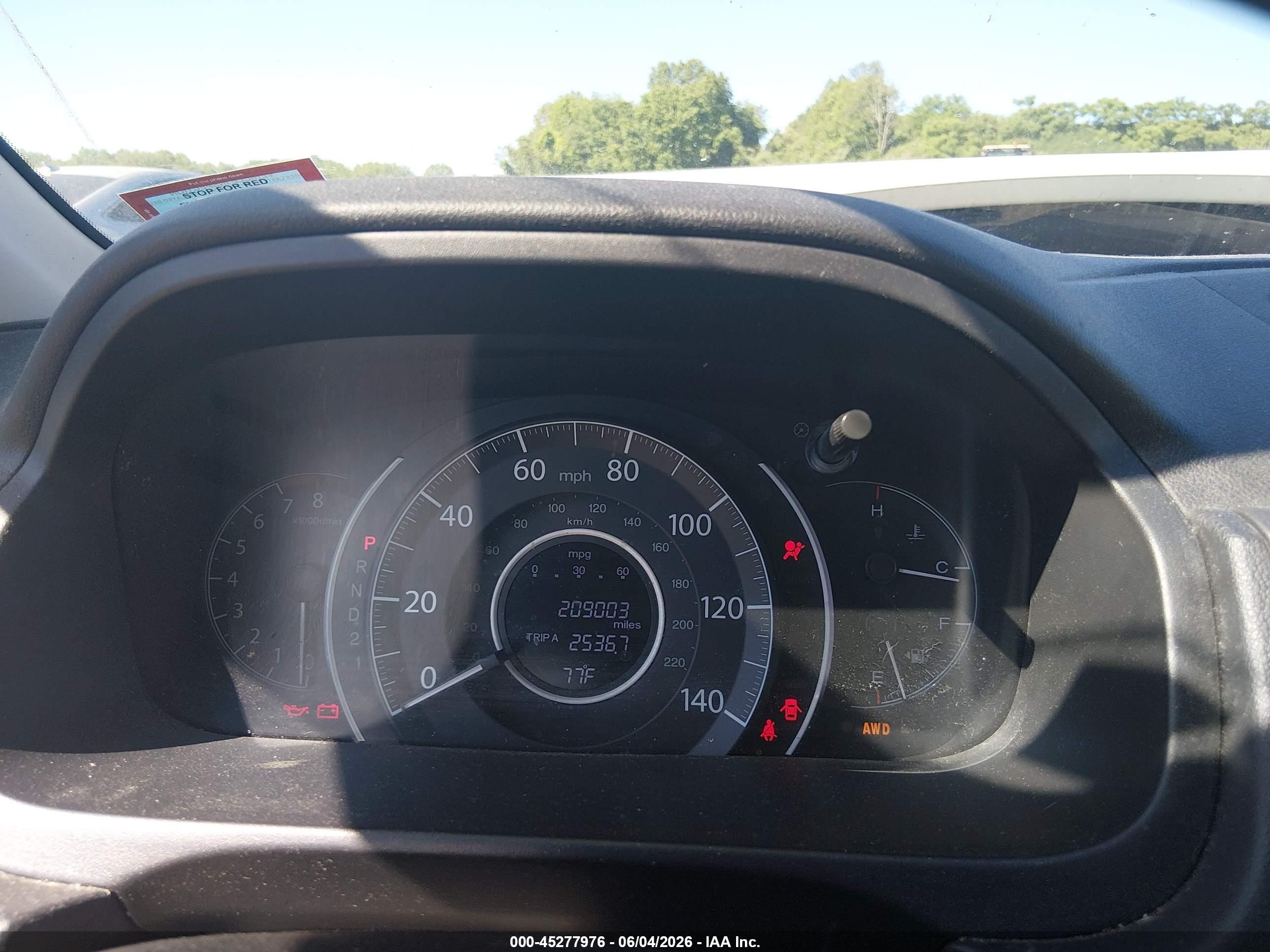 2014 Honda Cr-v Lx White vin: 5J6RM4H38EL120310