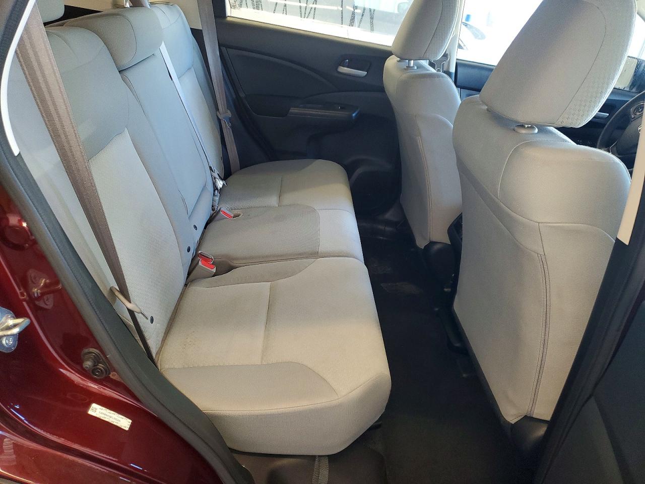 2015 Honda Cr-v Lx Maroon vin: 5J6RM4H38FL015316