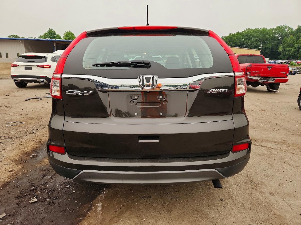 2015 Honda Cr-v Lx Brown vin: 5J6RM4H38FL026896