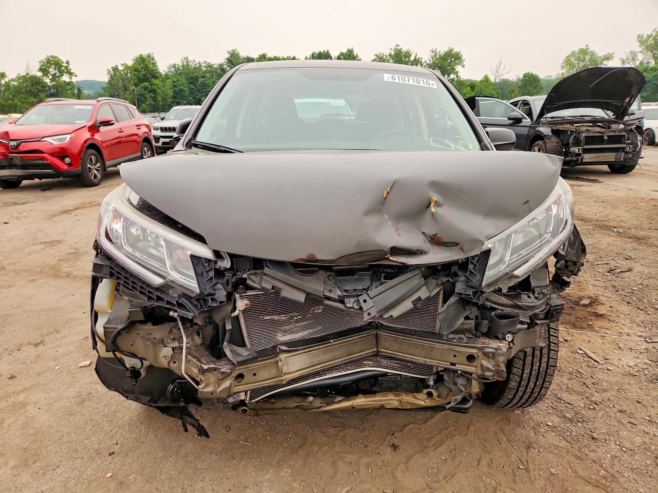2015 Honda Cr-v Lx Brown vin: 5J6RM4H38FL026896
