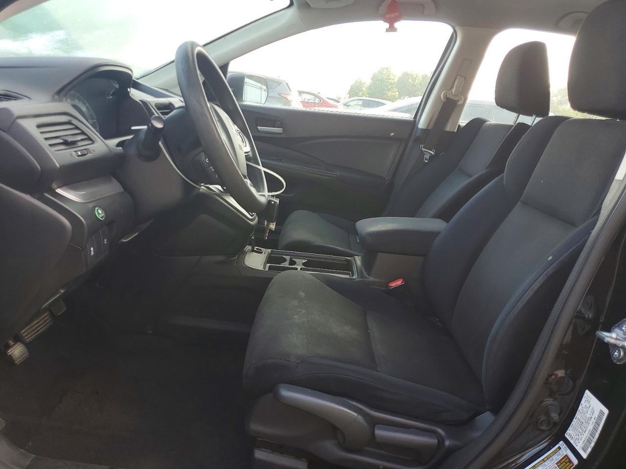 2015 Honda Cr-v Lx Black vin: 5J6RM4H38FL038580