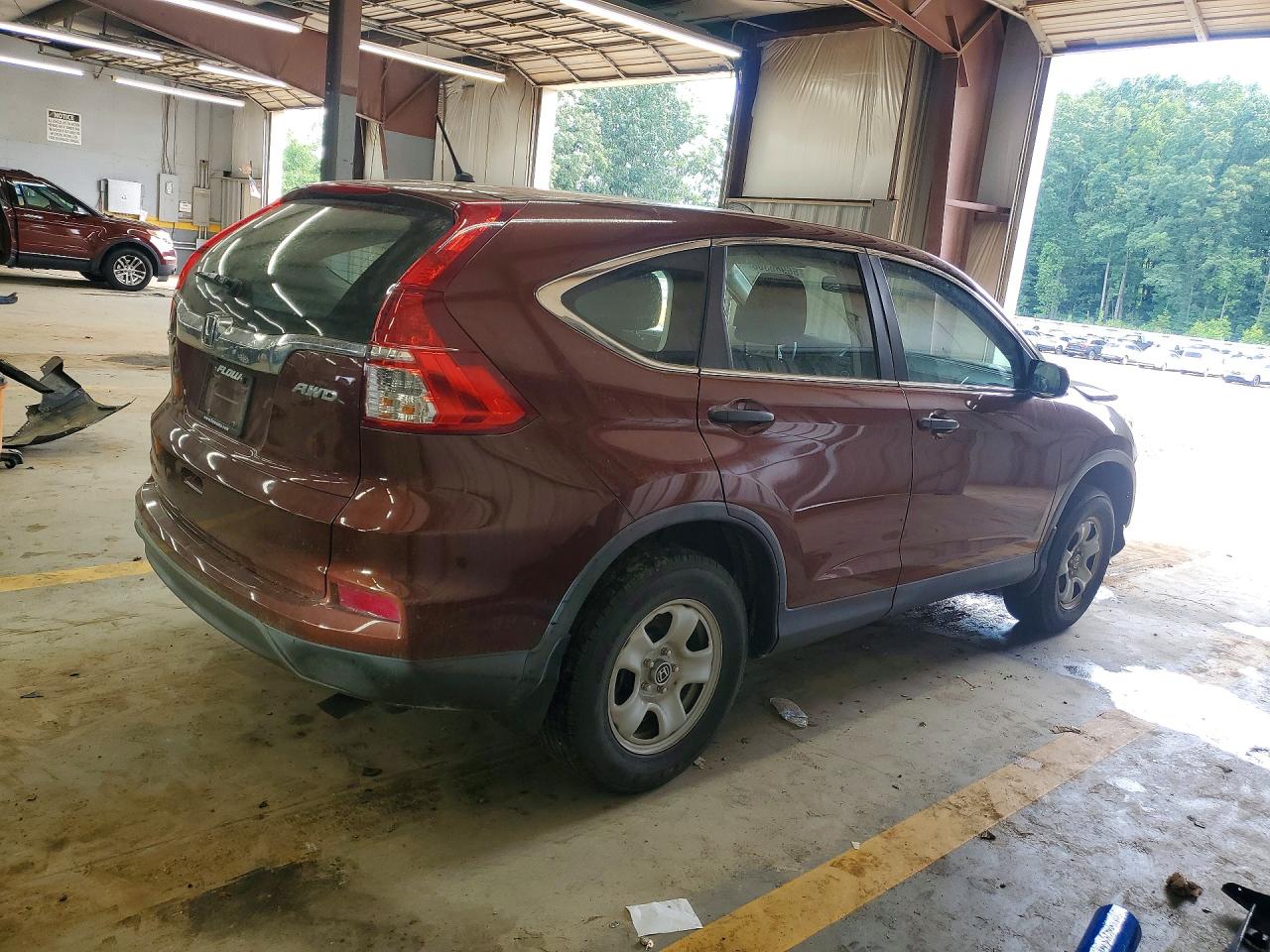 2015 Honda Cr-v Lx Brown vin: 5J6RM4H38FL101712