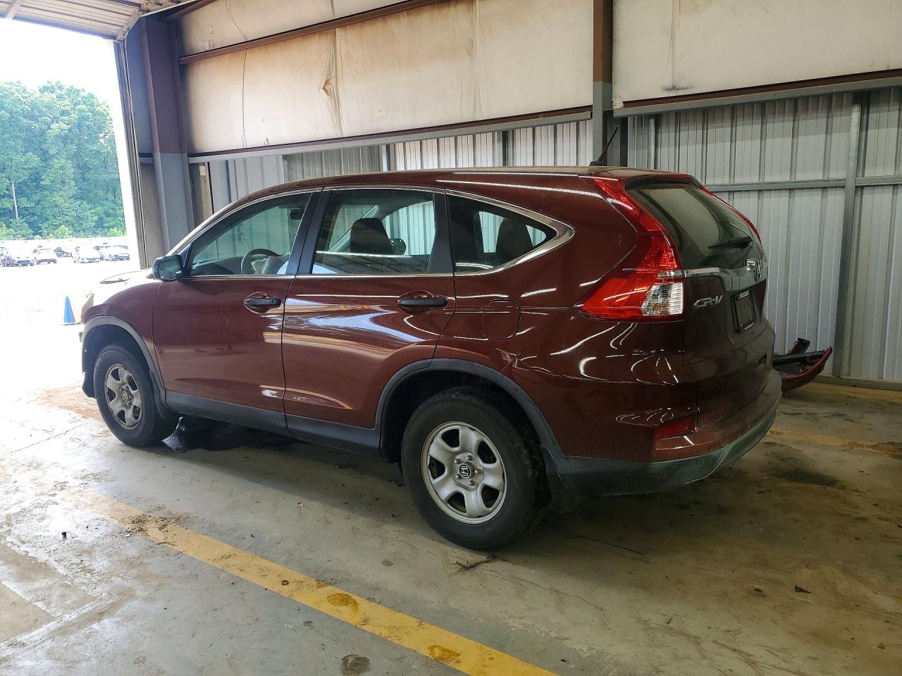 2015 Honda Cr-v Lx Brown vin: 5J6RM4H38FL101712