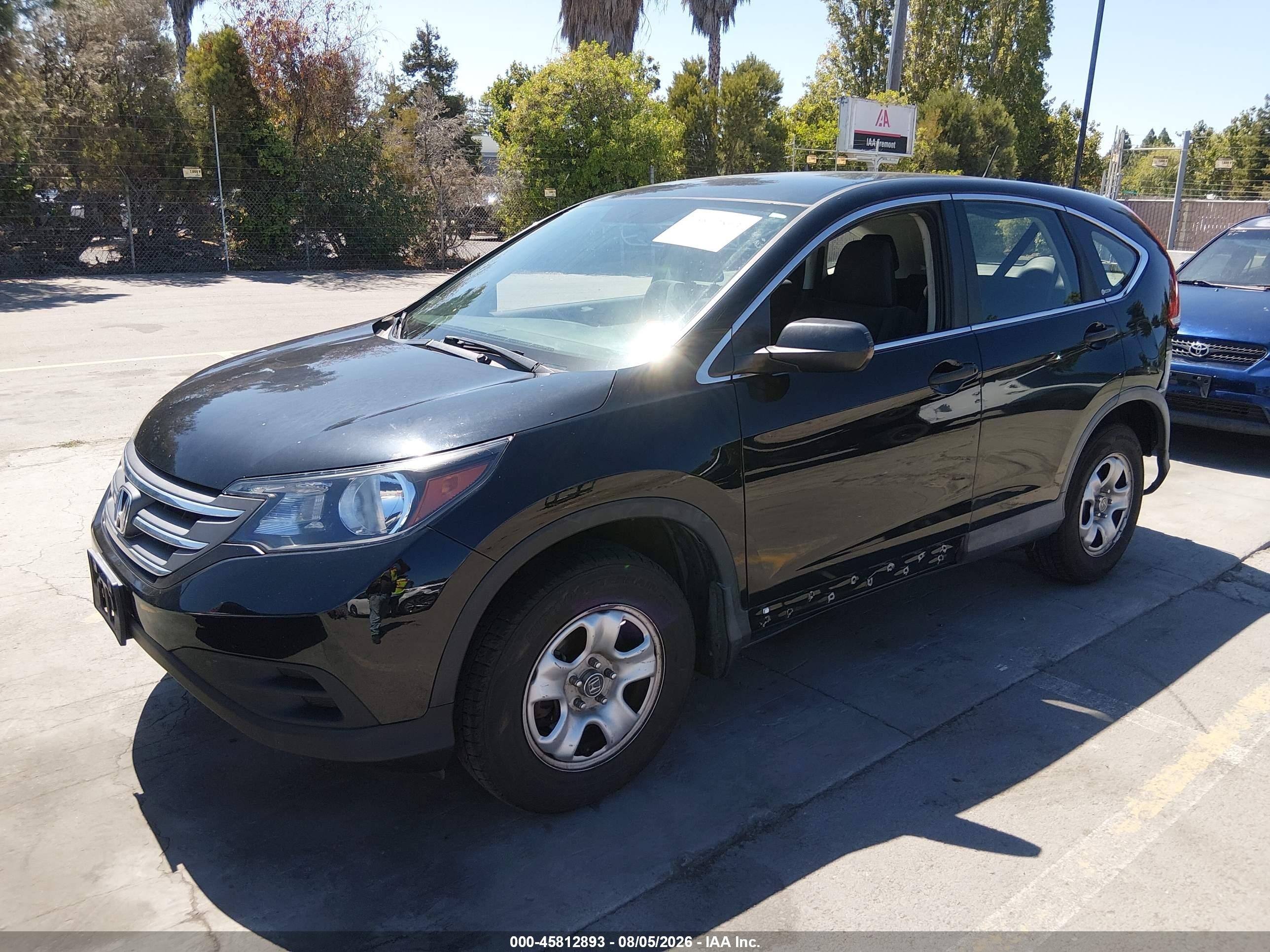 2012 Honda Cr-v Lx Черный vin: 5J6RM4H39CL035182