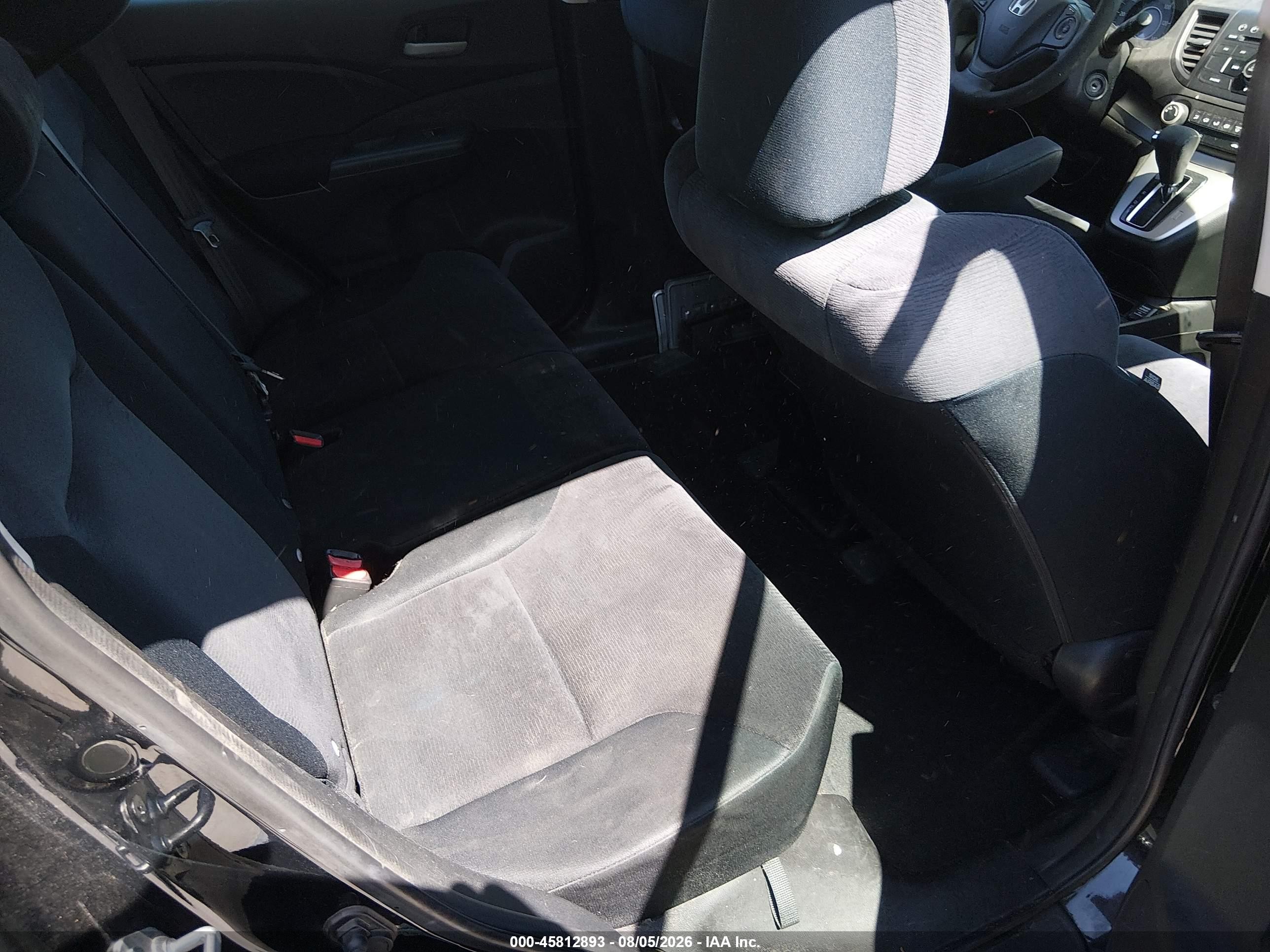 2012 Honda Cr-v Lx Черный vin: 5J6RM4H39CL035182