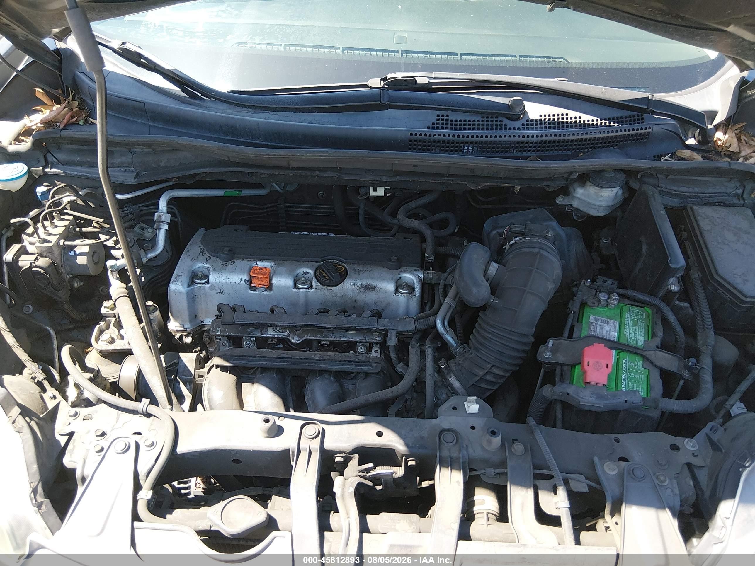 2012 Honda Cr-v Lx Черный vin: 5J6RM4H39CL035182