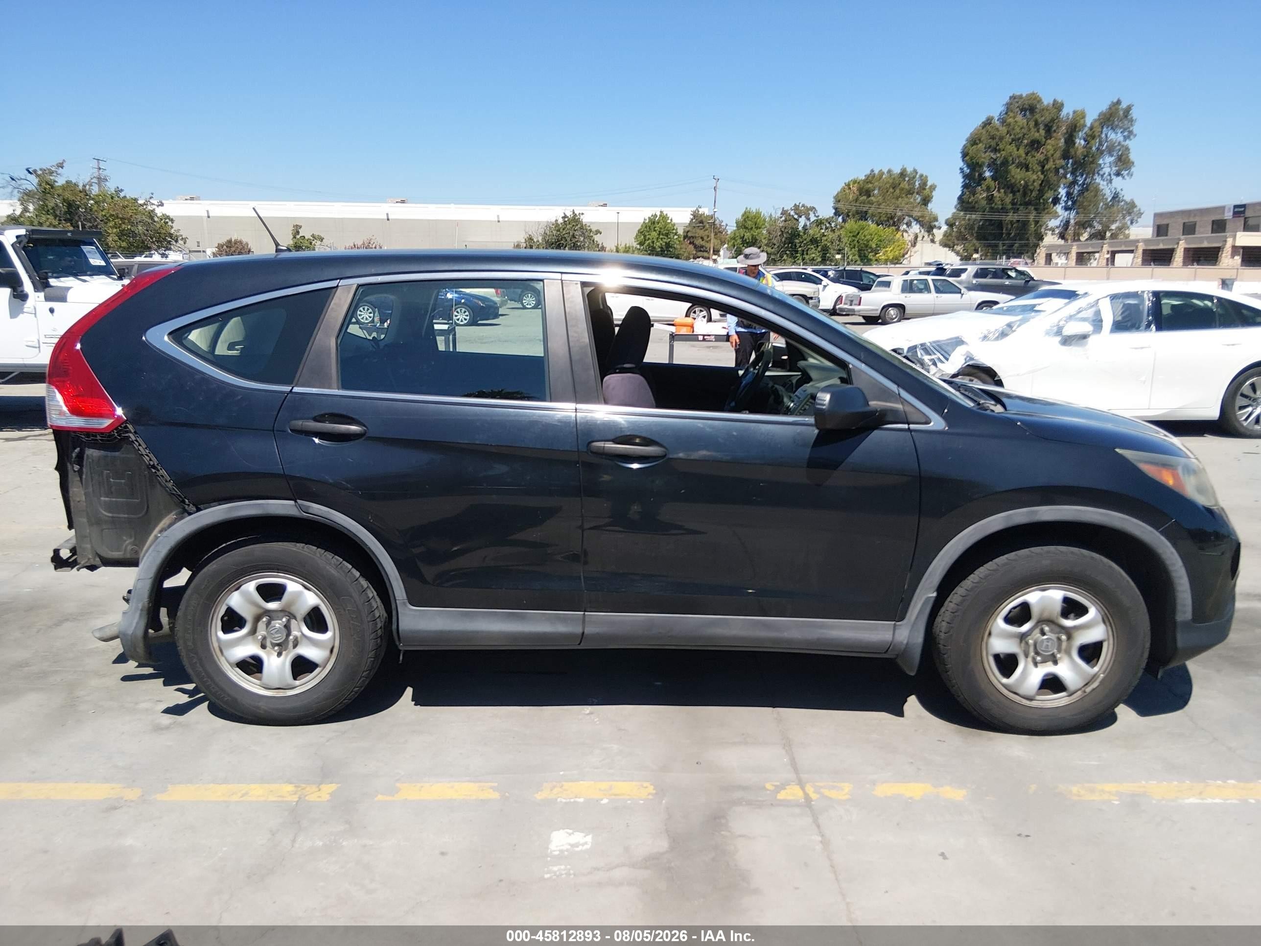2012 Honda Cr-v Lx Черный vin: 5J6RM4H39CL035182