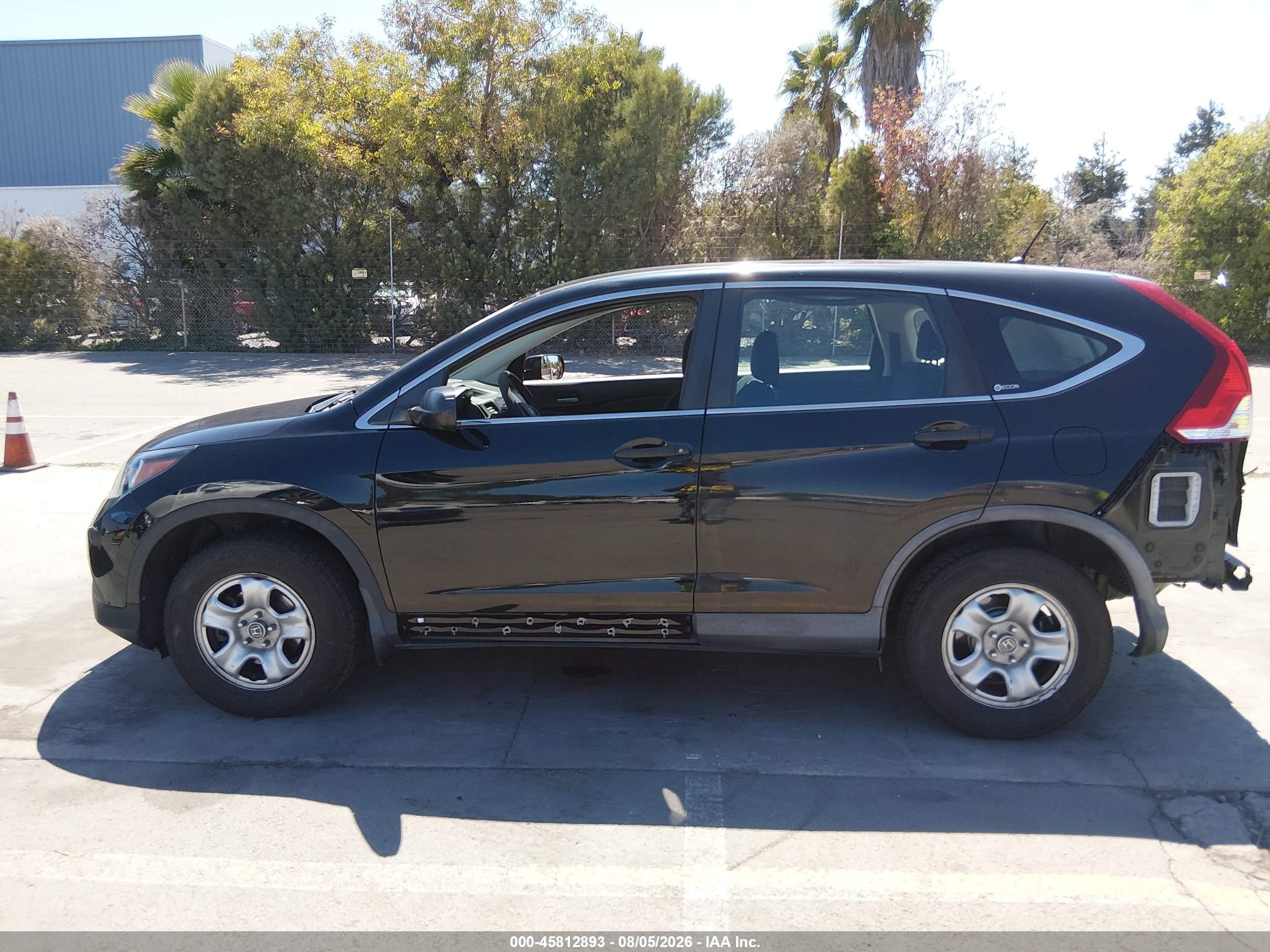 2012 Honda Cr-v Lx Черный vin: 5J6RM4H39CL035182