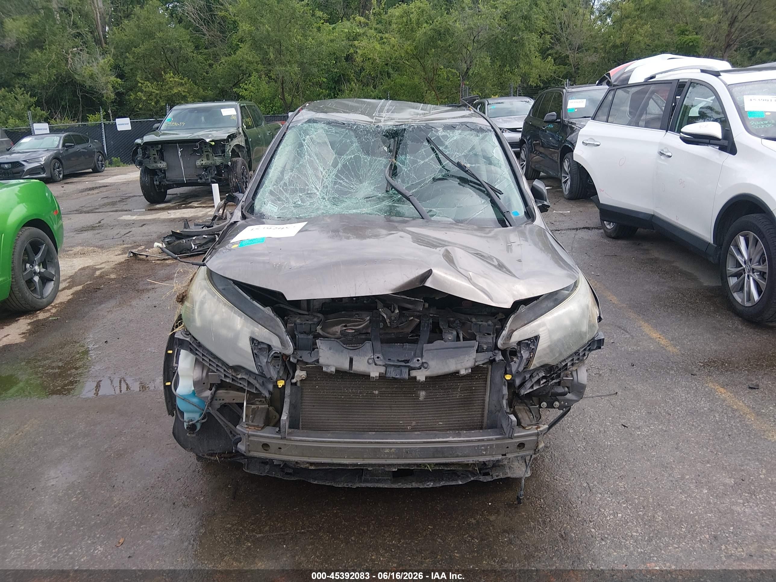 2012 Honda Cr-v Lx Коричневый vin: 5J6RM4H39CL064651