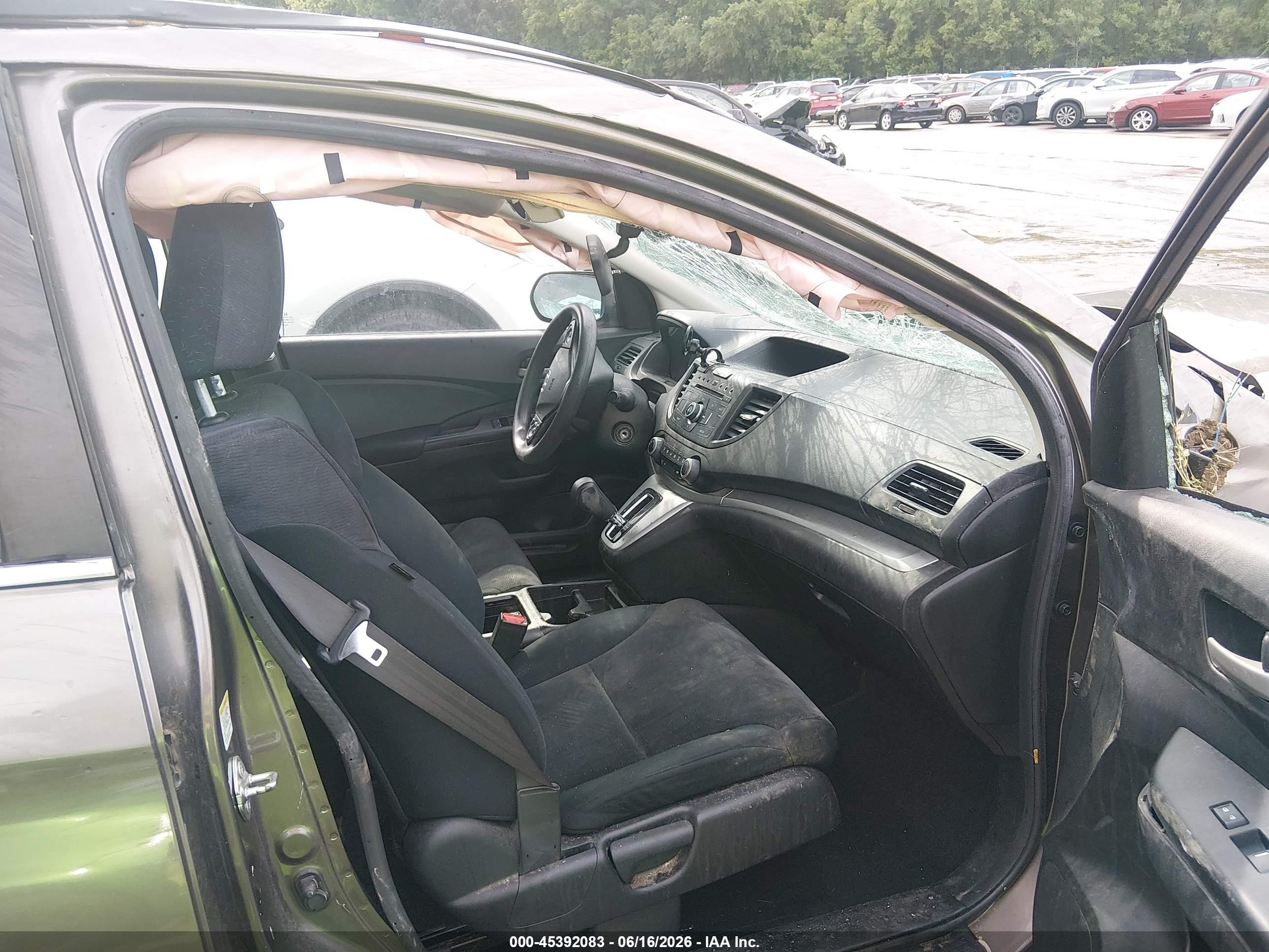 2012 Honda Cr-v Lx Коричневый vin: 5J6RM4H39CL064651