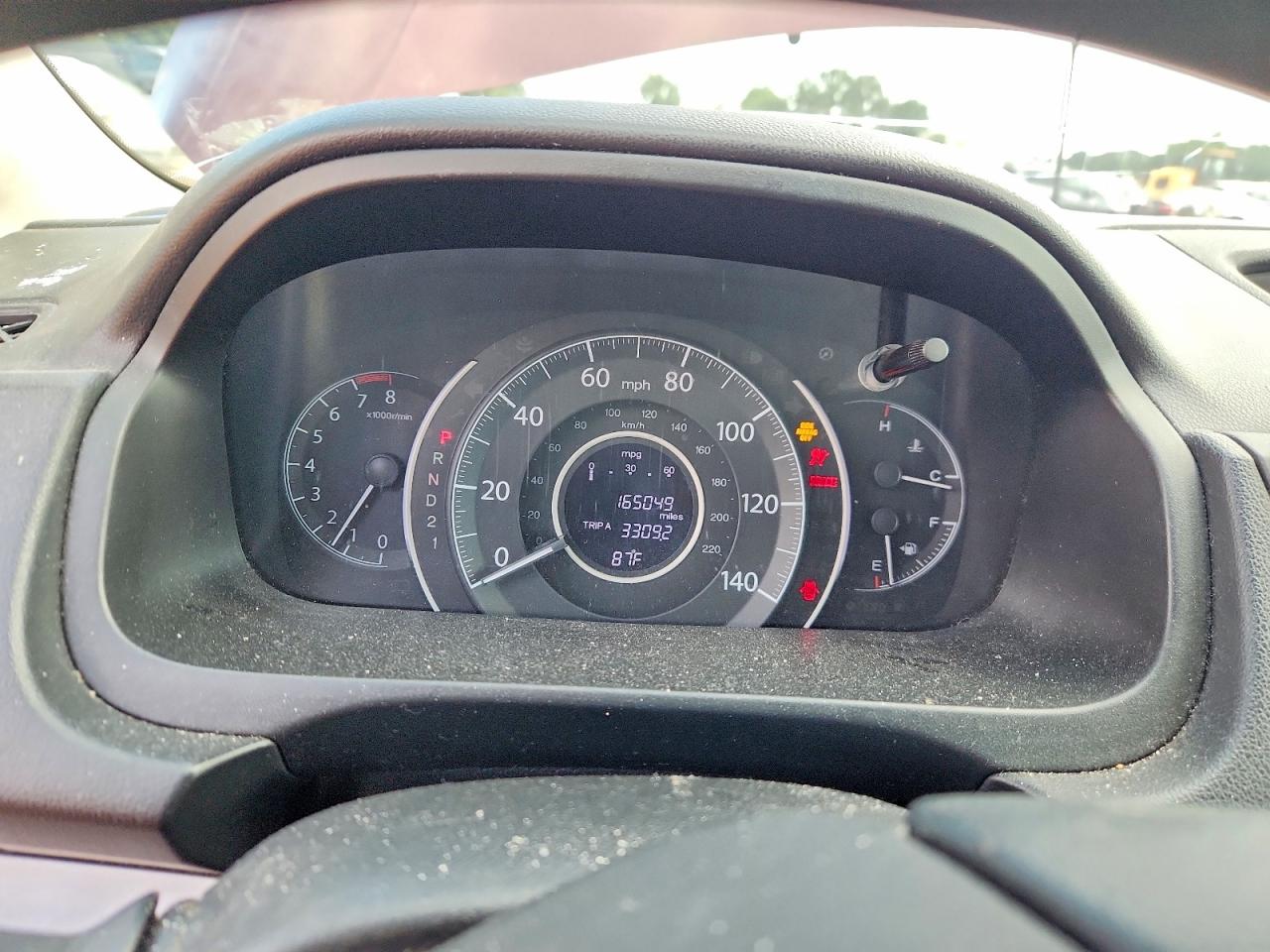 2012 Honda Cr-v Lx Burgundy vin: 5J6RM4H39CL079117