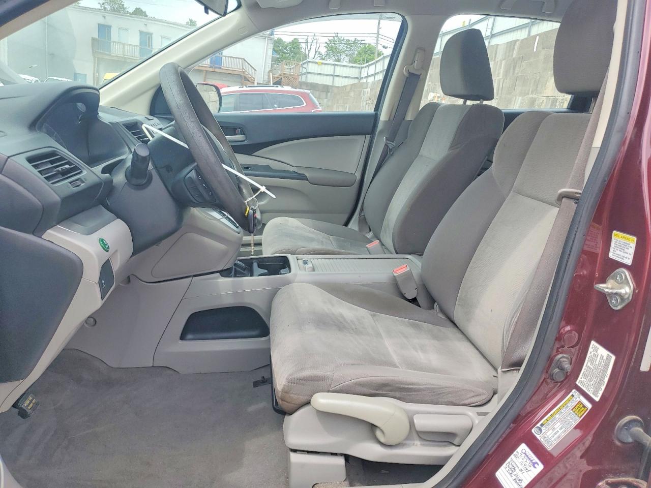 2013 Honda Cr-v Lx Maroon vin: 5J6RM4H39DL020294