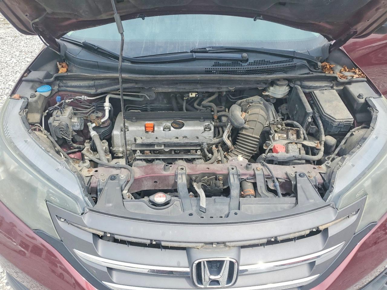 2013 Honda Cr-v Lx Maroon vin: 5J6RM4H39DL020294