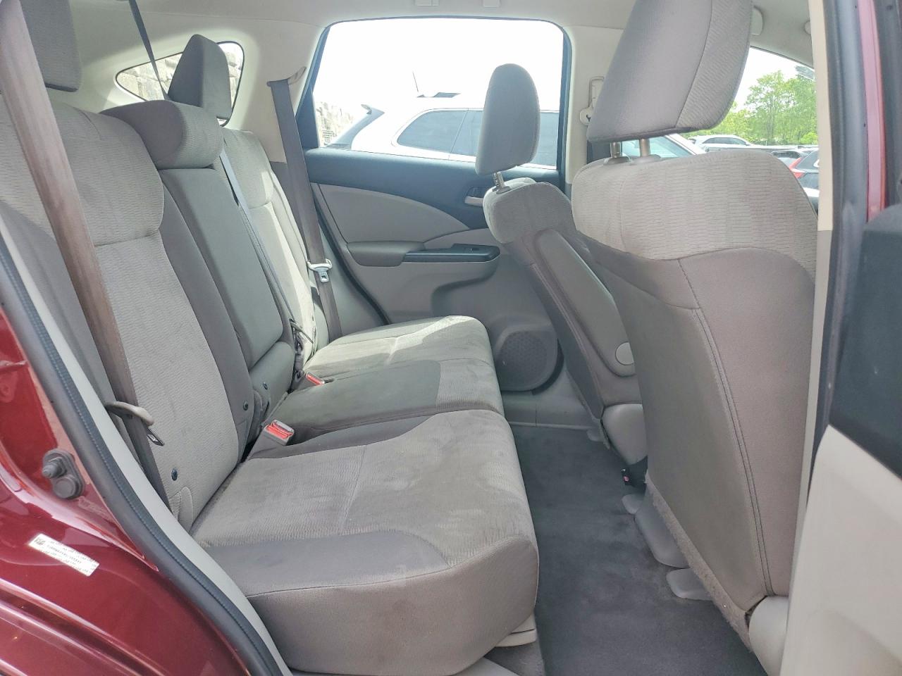 2013 Honda Cr-v Lx Maroon vin: 5J6RM4H39DL020294