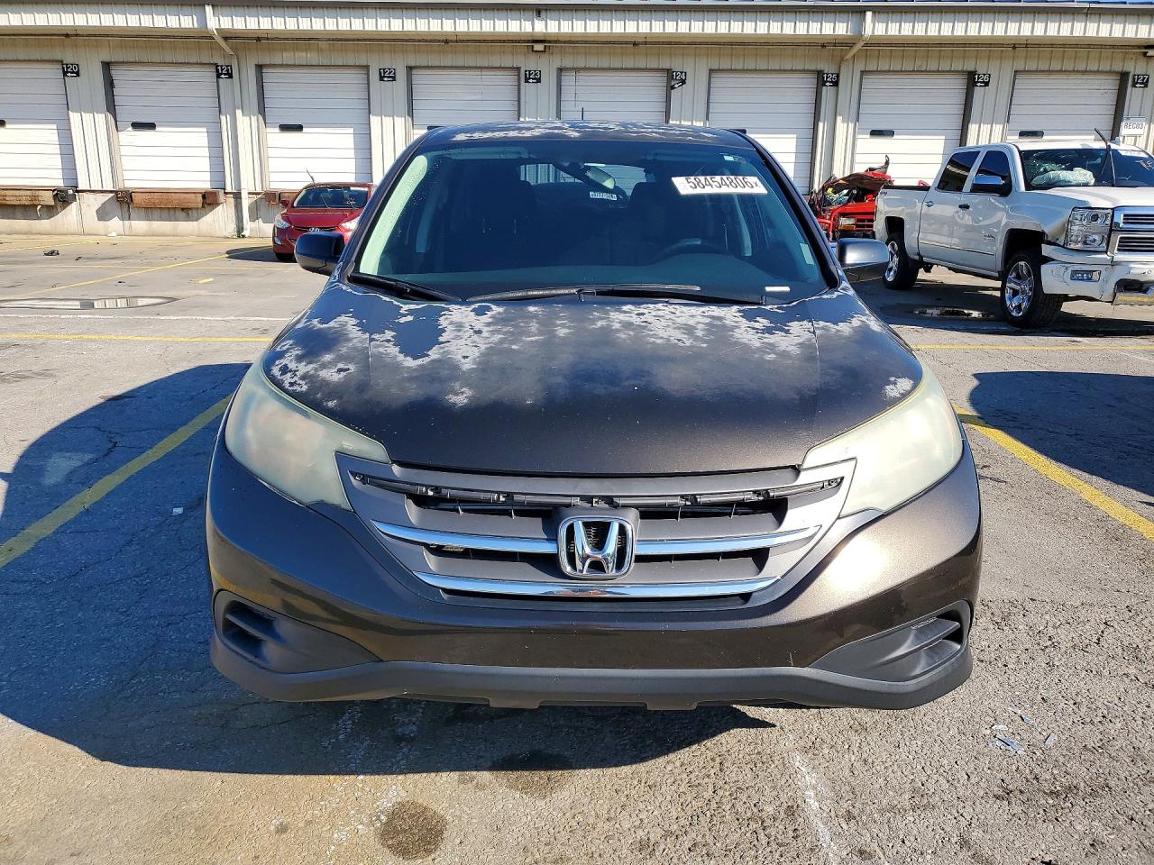 2013 Honda Cr-v Lx Brown vin: 5J6RM4H39DL066868