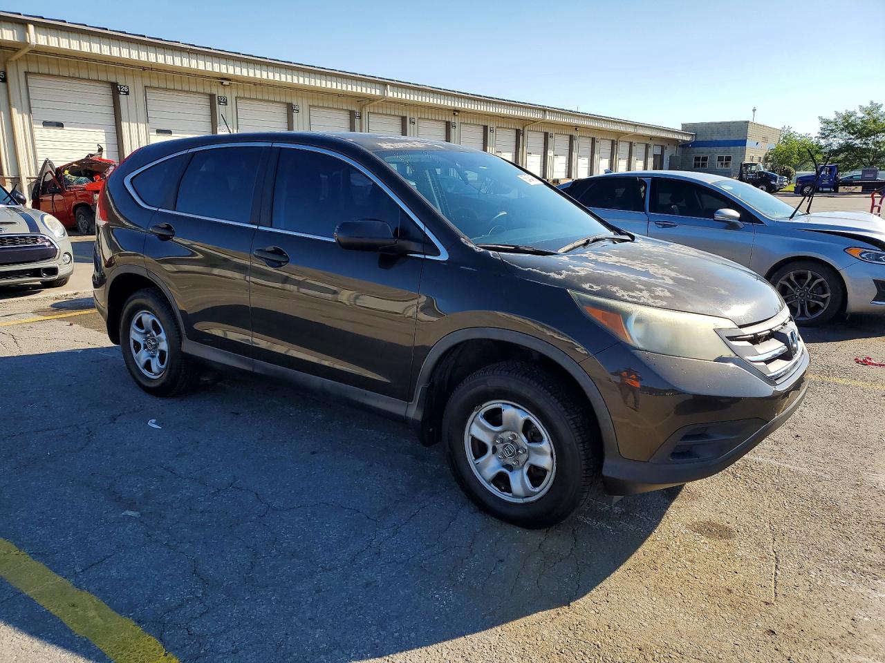 2013 Honda Cr-v Lx Brown vin: 5J6RM4H39DL066868