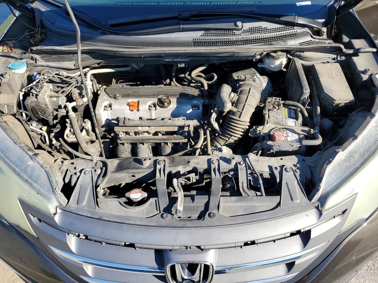 2013 Honda Cr-v Lx Brown vin: 5J6RM4H39DL066868