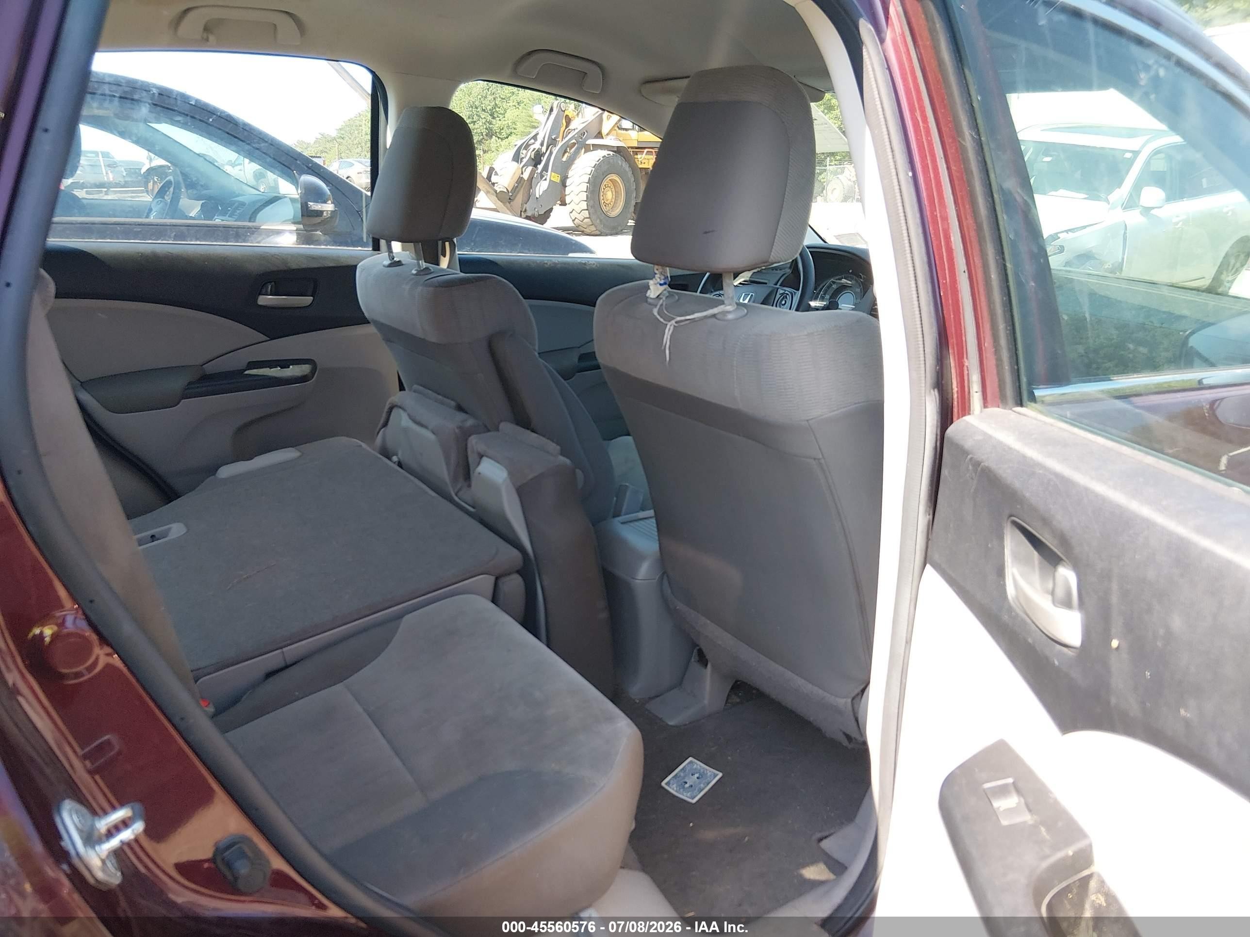 2013 Honda Cr-v Lx Maroon vin: 5J6RM4H39DL078387