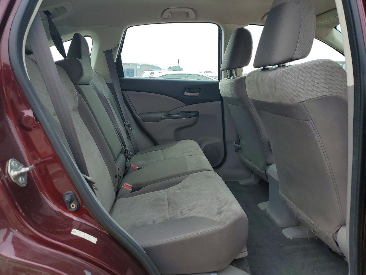 2014 Honda Cr-v Lx Burgundy vin: 5J6RM4H39EL024010