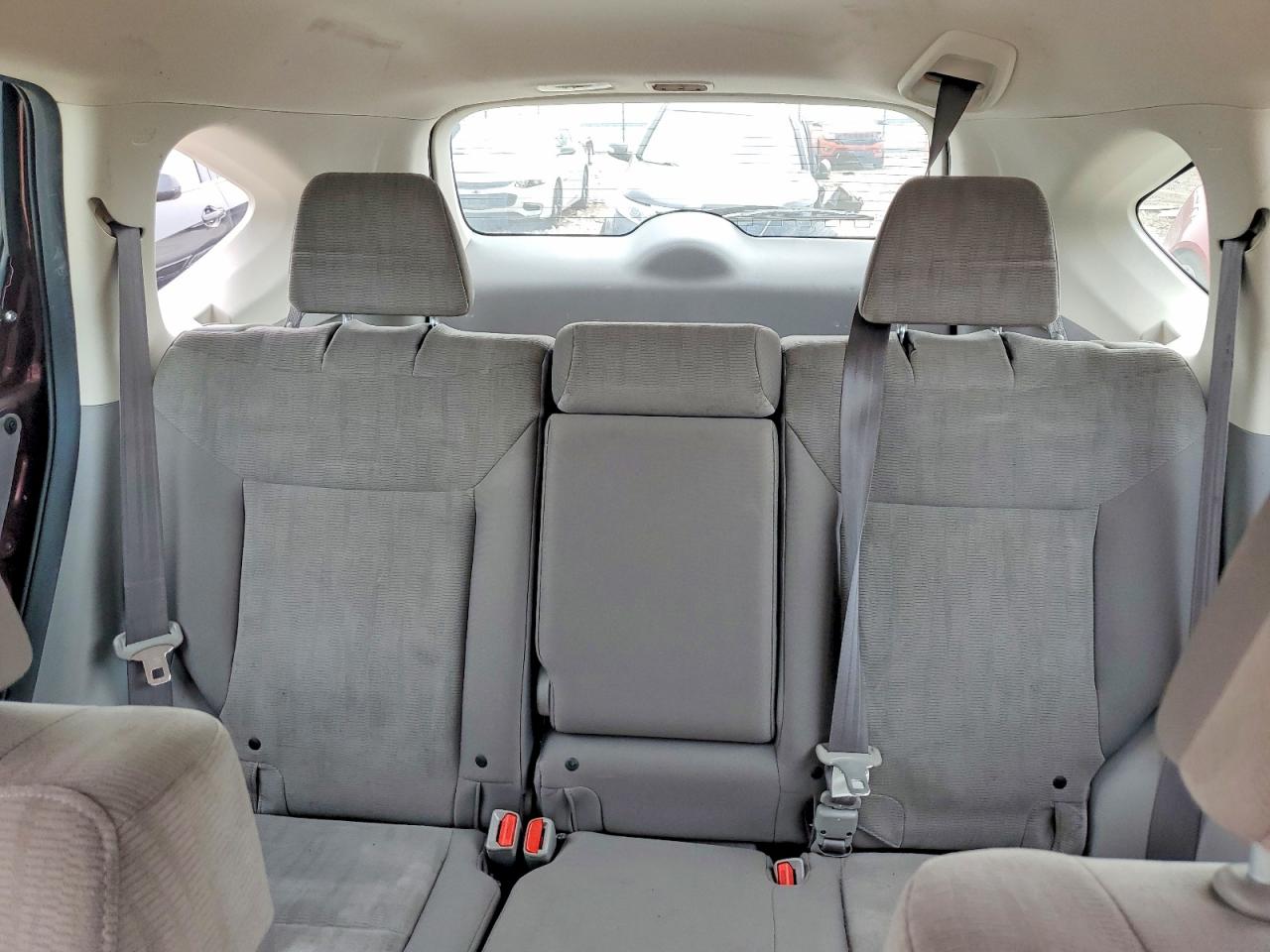 2014 Honda Cr-v Lx Burgundy vin: 5J6RM4H39EL024010