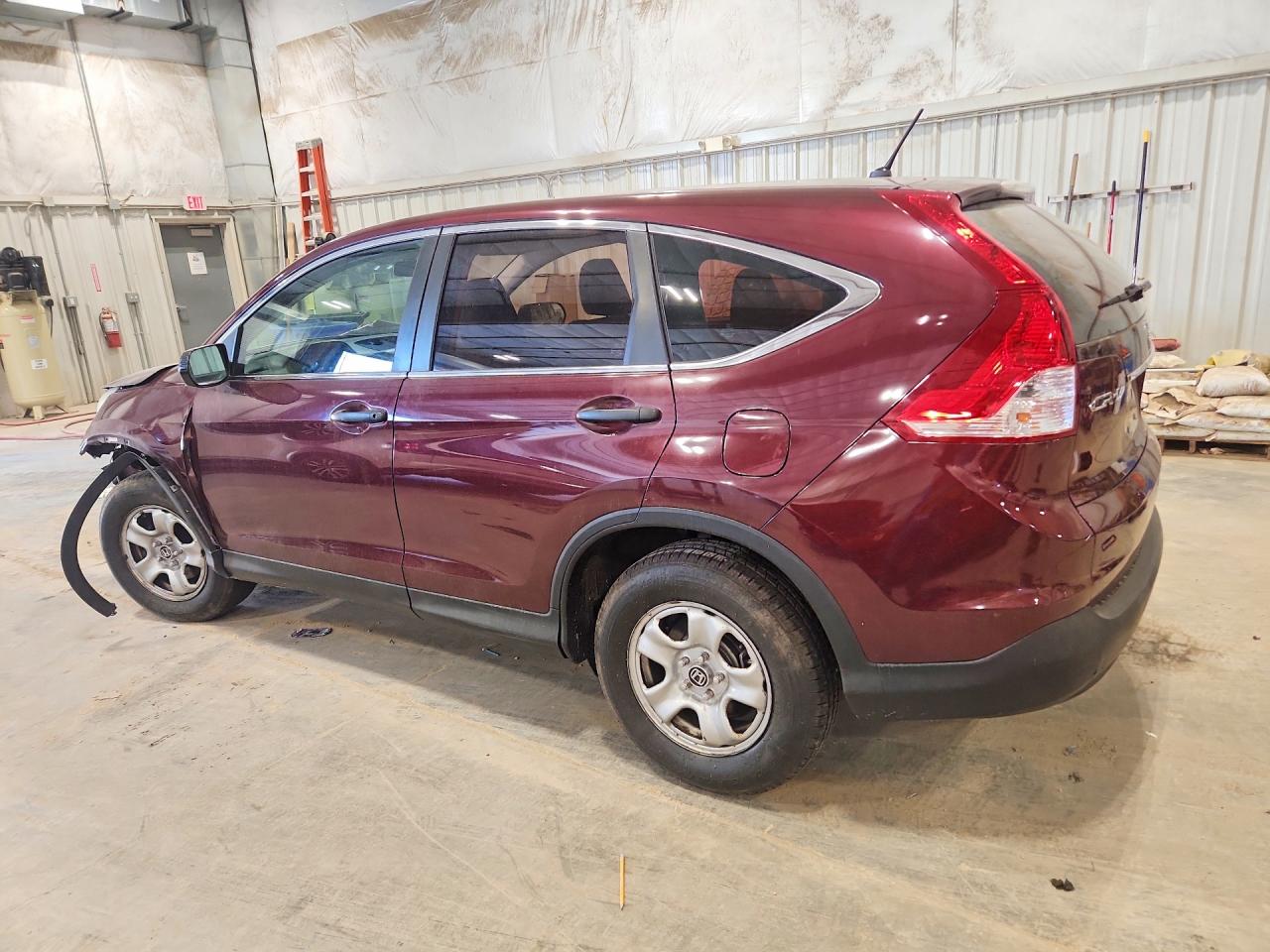 2014 Honda Cr-v Lx Красный vin: 5J6RM4H39EL036142