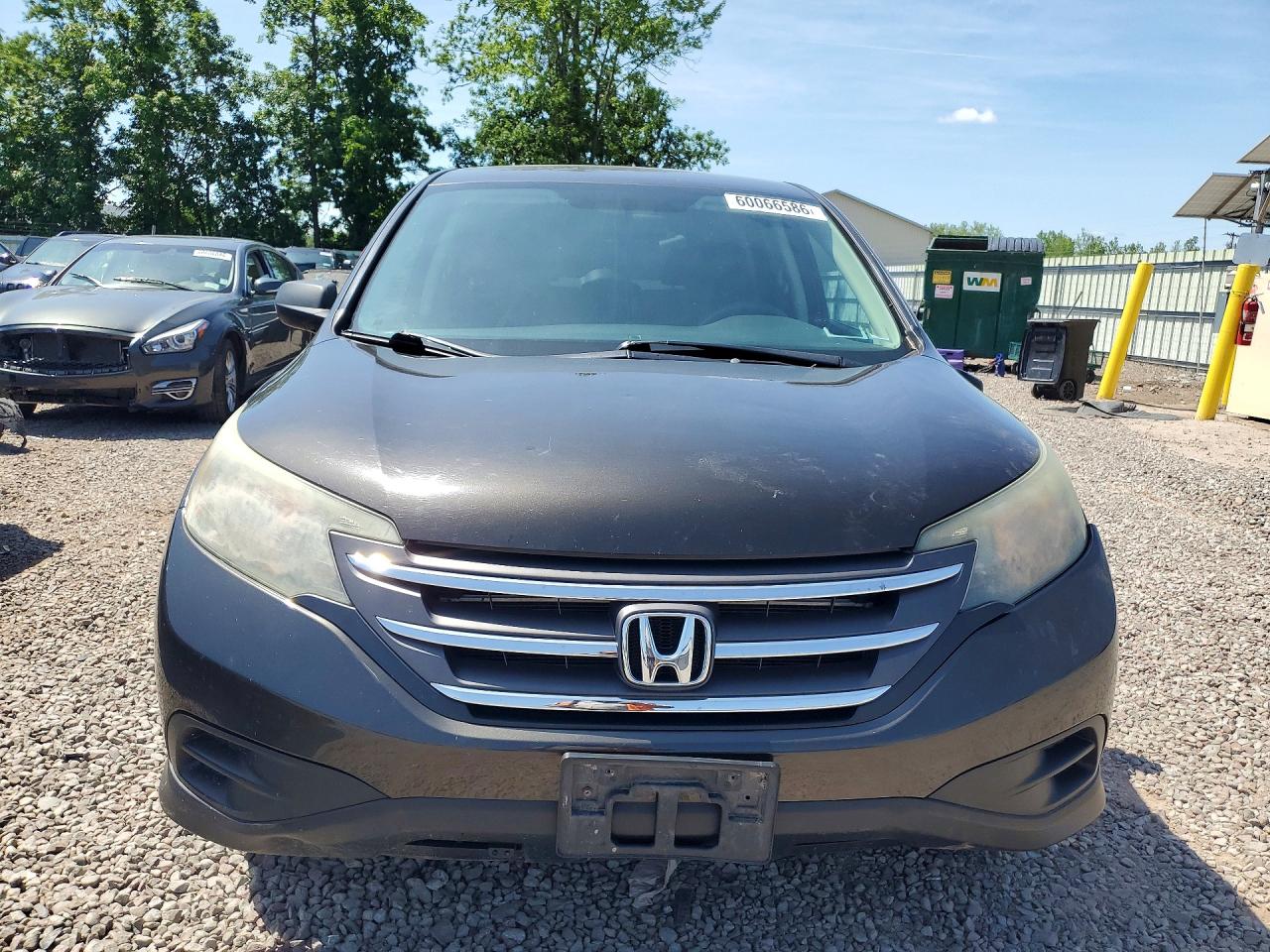 2014 Honda Cr-v Lx Угольный vin: 5J6RM4H39EL043513