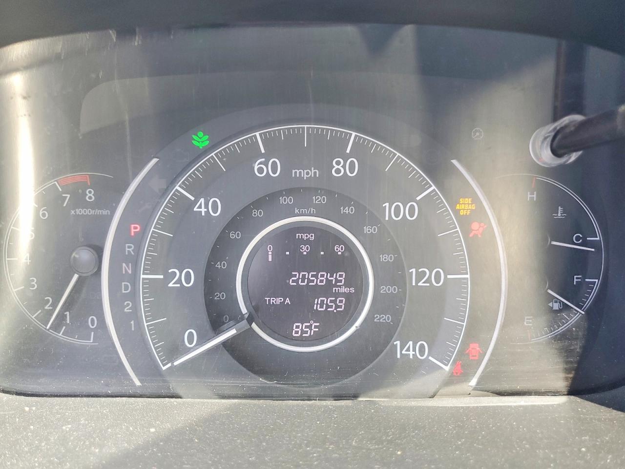 2014 Honda Cr-v Lx Угольный vin: 5J6RM4H39EL043513