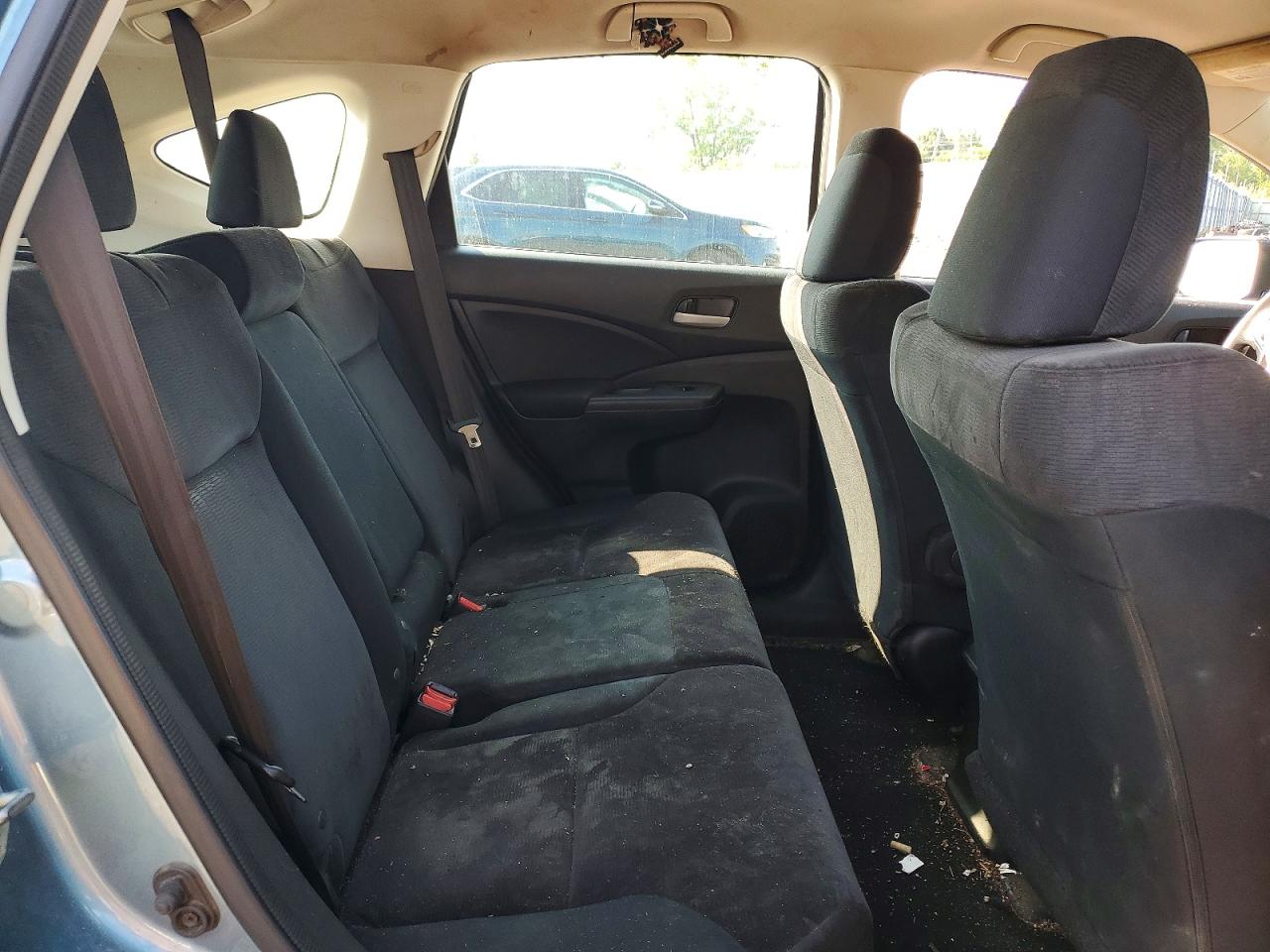 2014 Honda Cr-v Lx Blue vin: 5J6RM4H39EL073370
