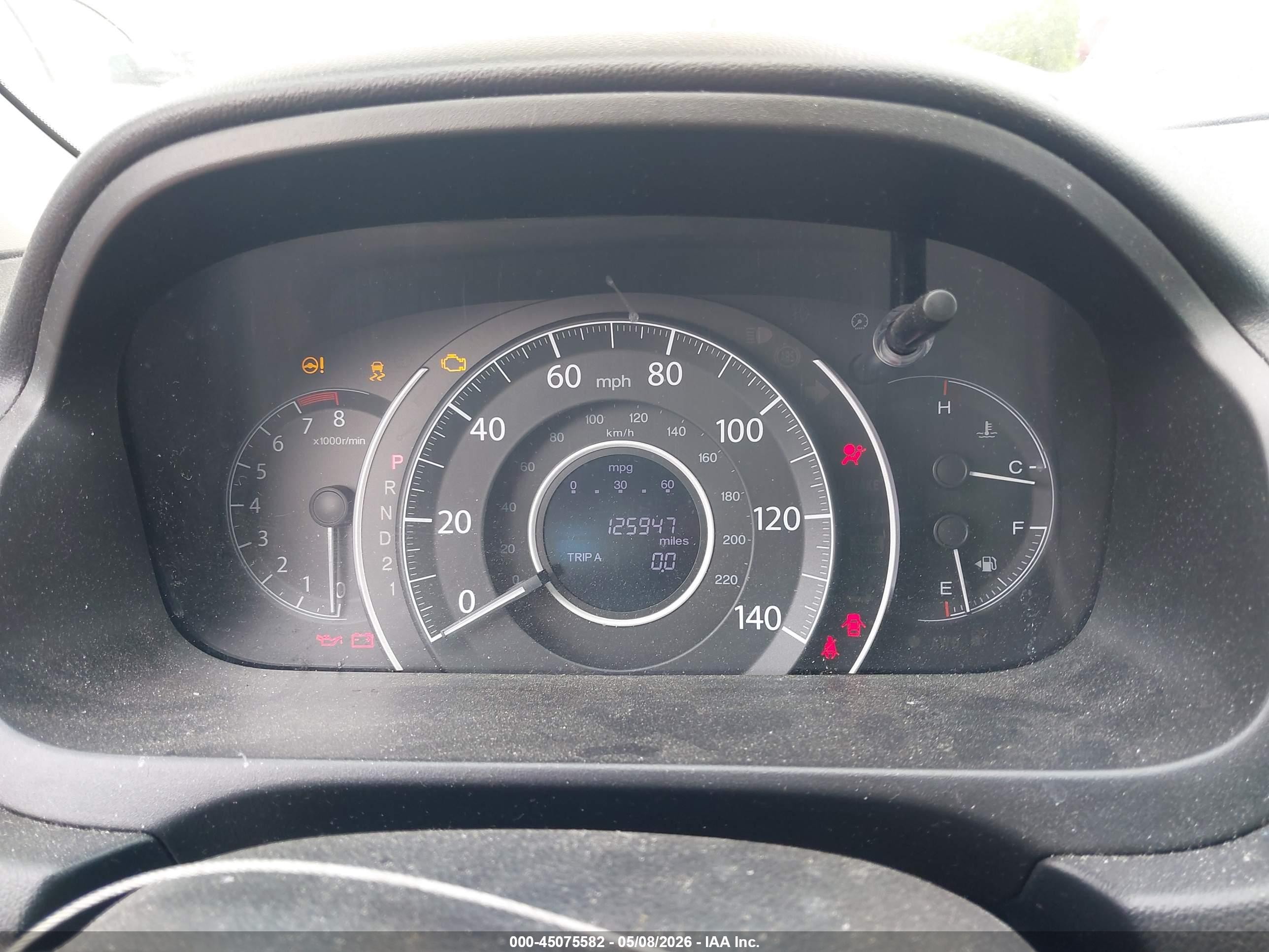 2014 Honda Cr-v Lx Black vin: 5J6RM4H39EL090556