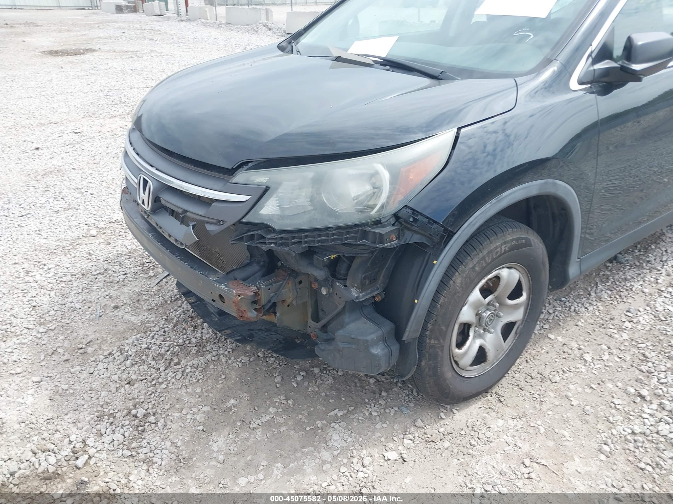 2014 Honda Cr-v Lx Black vin: 5J6RM4H39EL090556