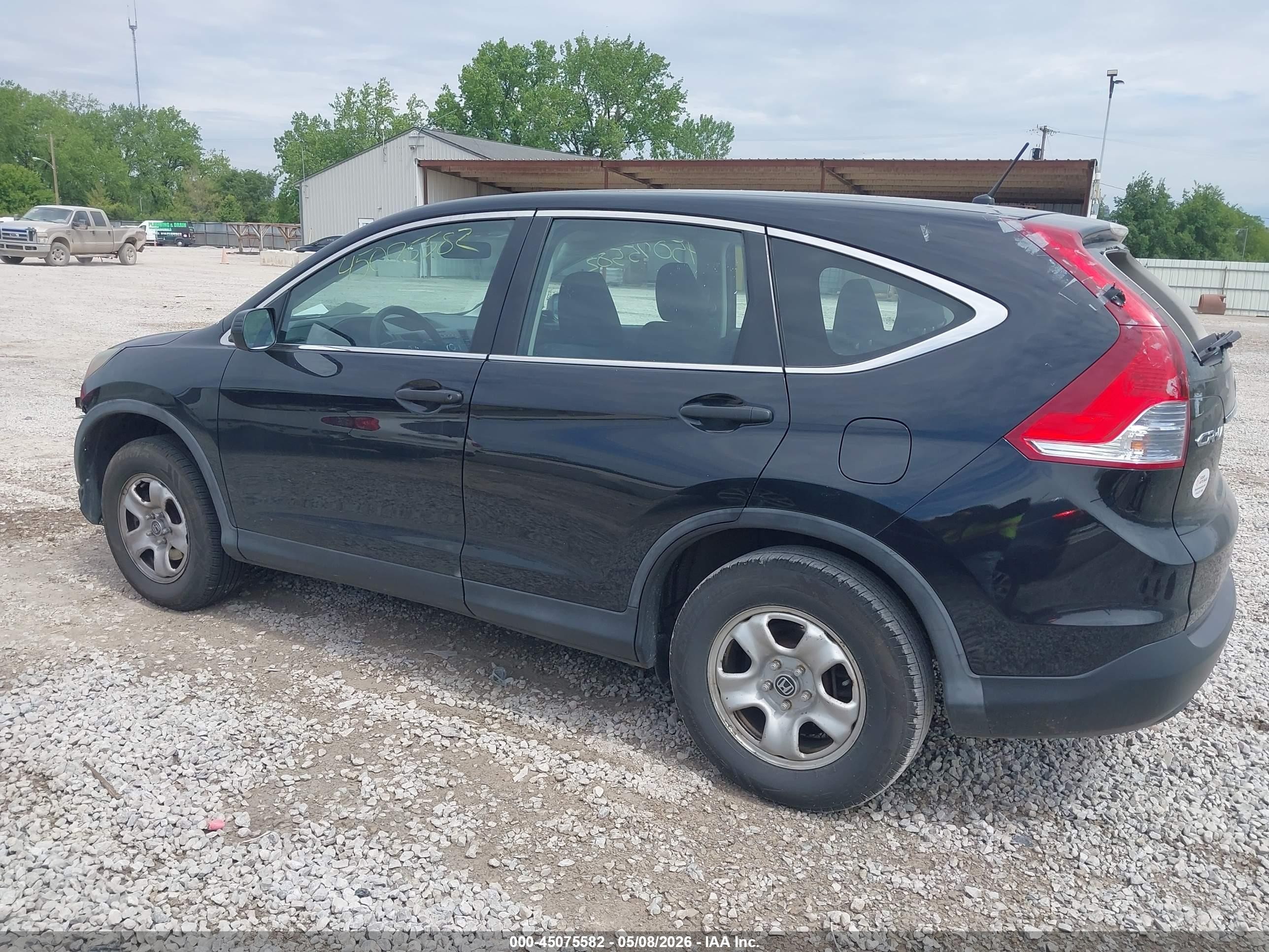 2014 Honda Cr-v Lx Black vin: 5J6RM4H39EL090556
