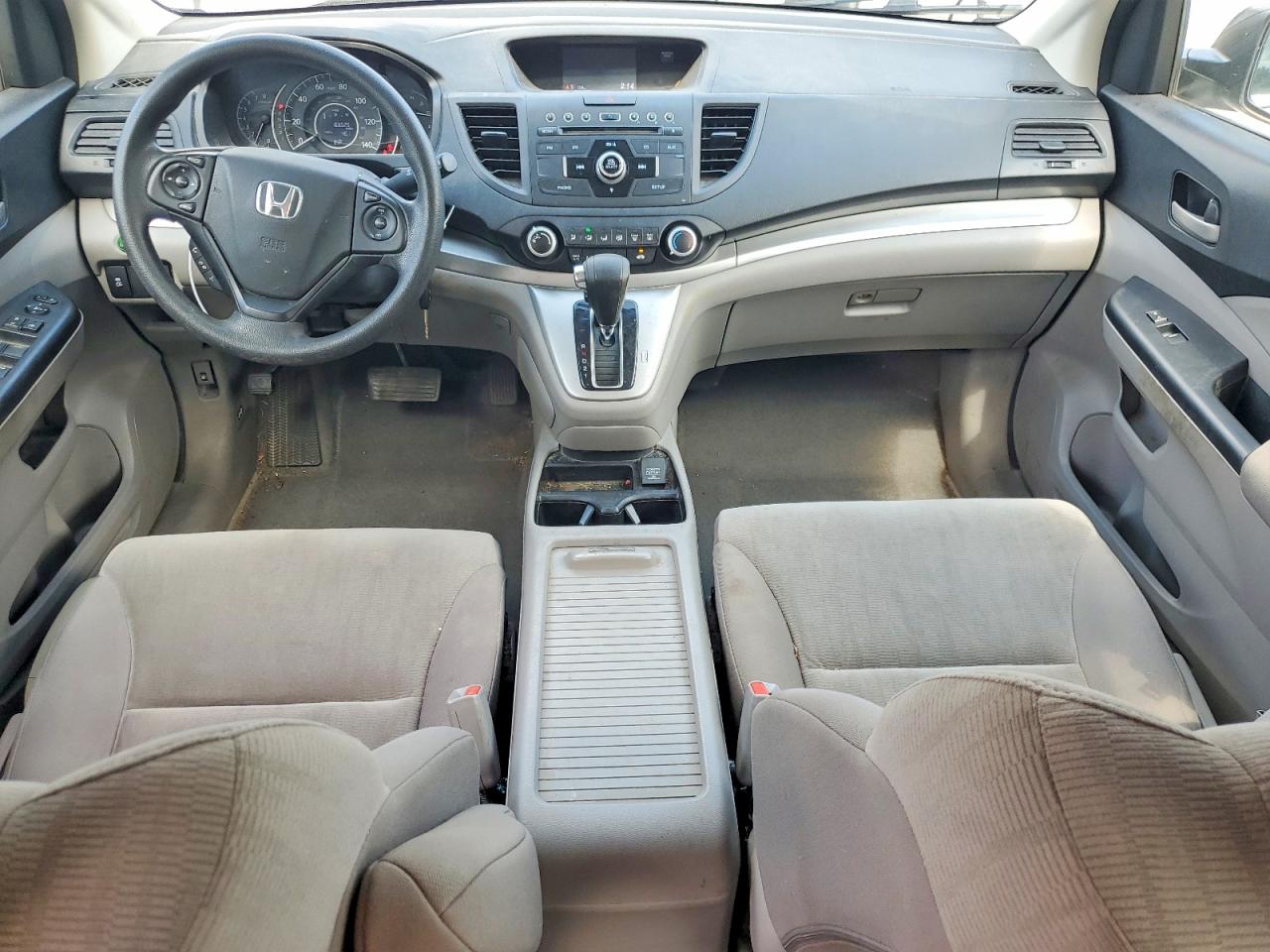 2014 Honda Cr-v Lx Серебряный vin: 5J6RM4H39EL097846