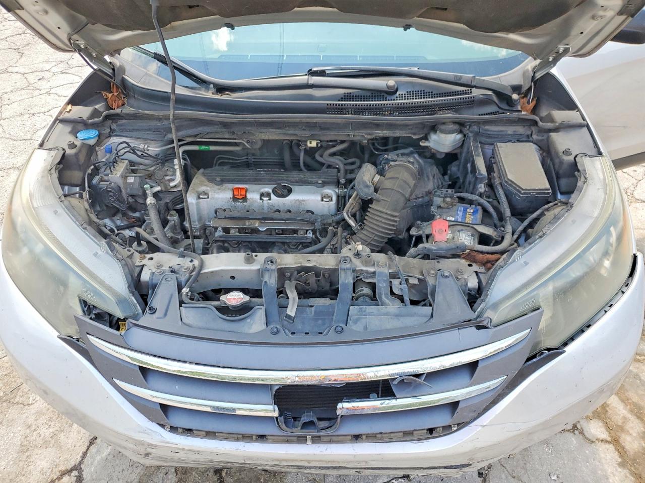 2014 Honda Cr-v Lx Серебряный vin: 5J6RM4H39EL097846
