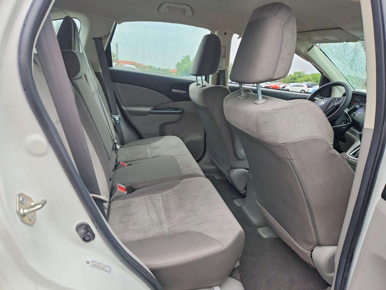 2014 Honda Cr-v Lx White vin: 5J6RM4H39EL111938