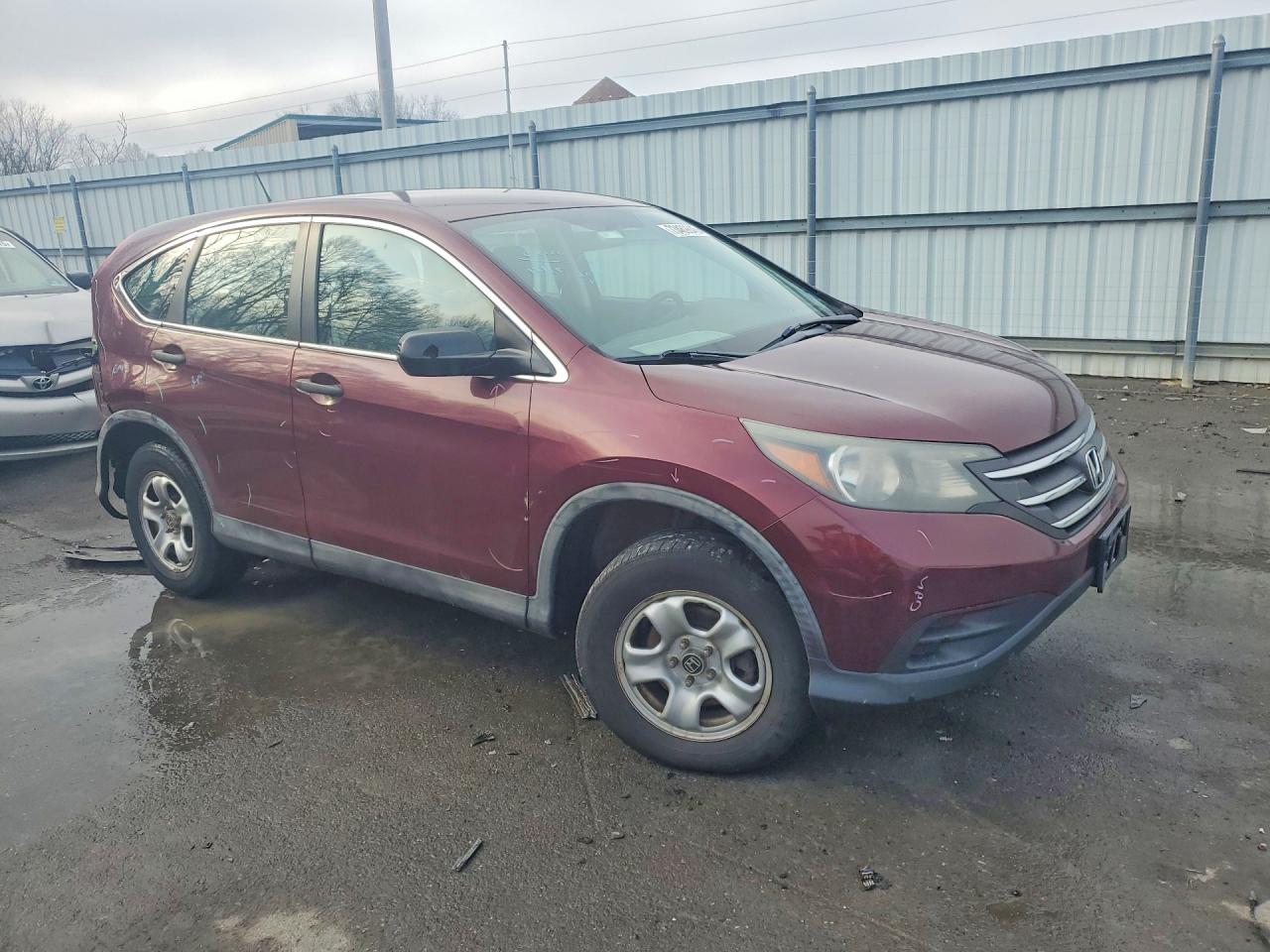 2014 Honda Cr-v Lx Бордовый vin: 5J6RM4H39EL116508