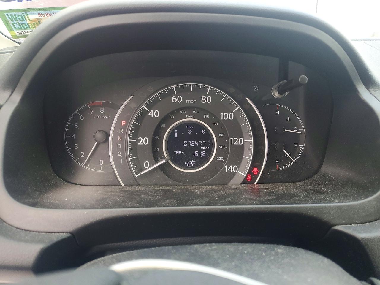 2014 Honda Cr-v Lx Бордовый vin: 5J6RM4H39EL116508