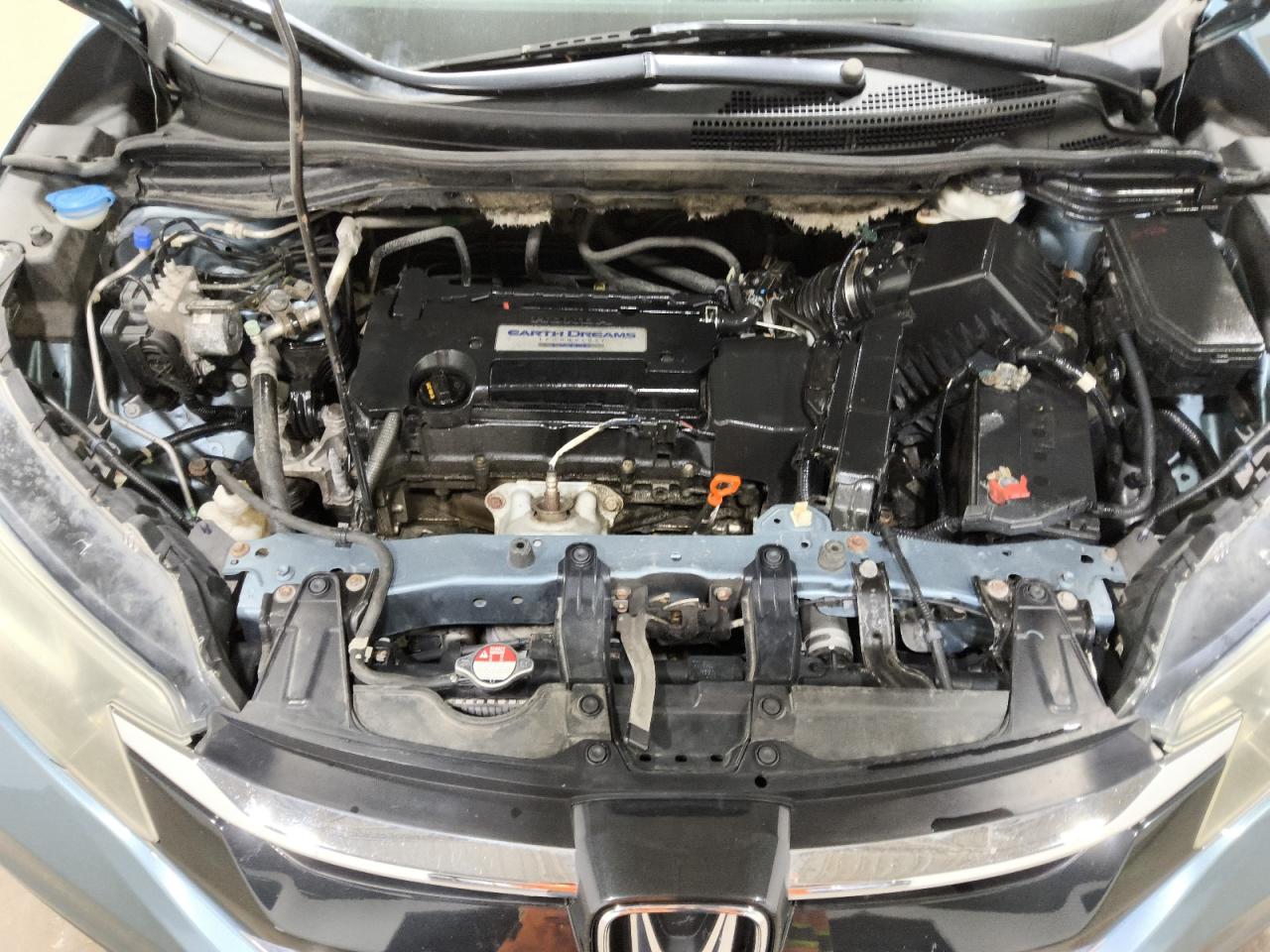 2015 Honda Cr-v Lx Синий vin: 5J6RM4H39FL011842 Damage: Fluid Level Coolant, Low Fluid, Unacceptable