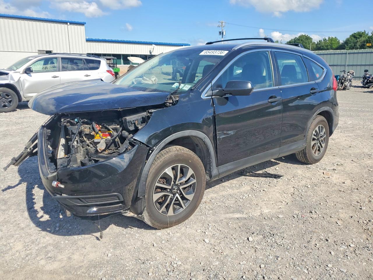 2015 Honda Cr-v Lx Черный vin: 5J6RM4H39FL049247