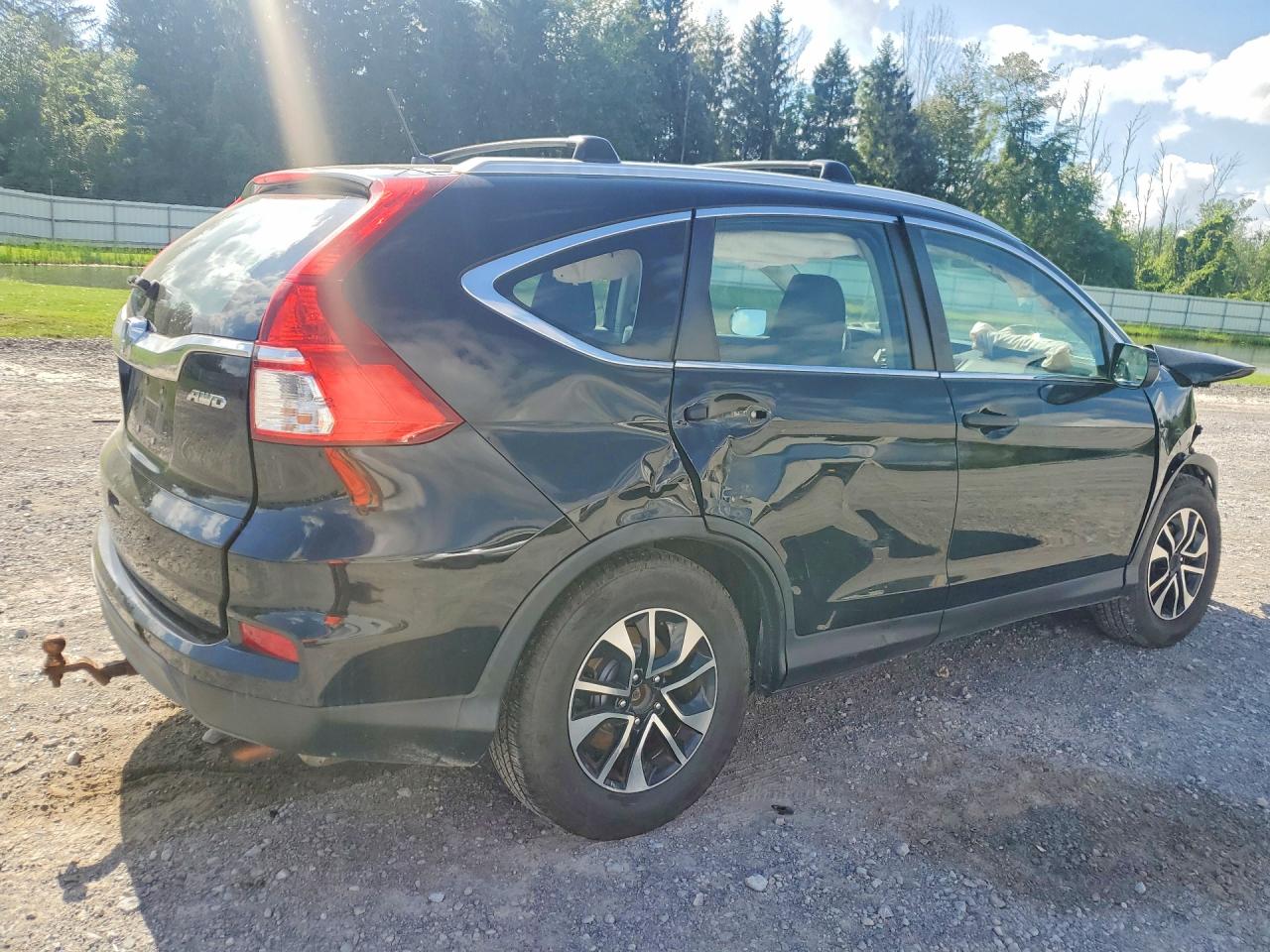 2015 Honda Cr-v Lx Черный vin: 5J6RM4H39FL049247
