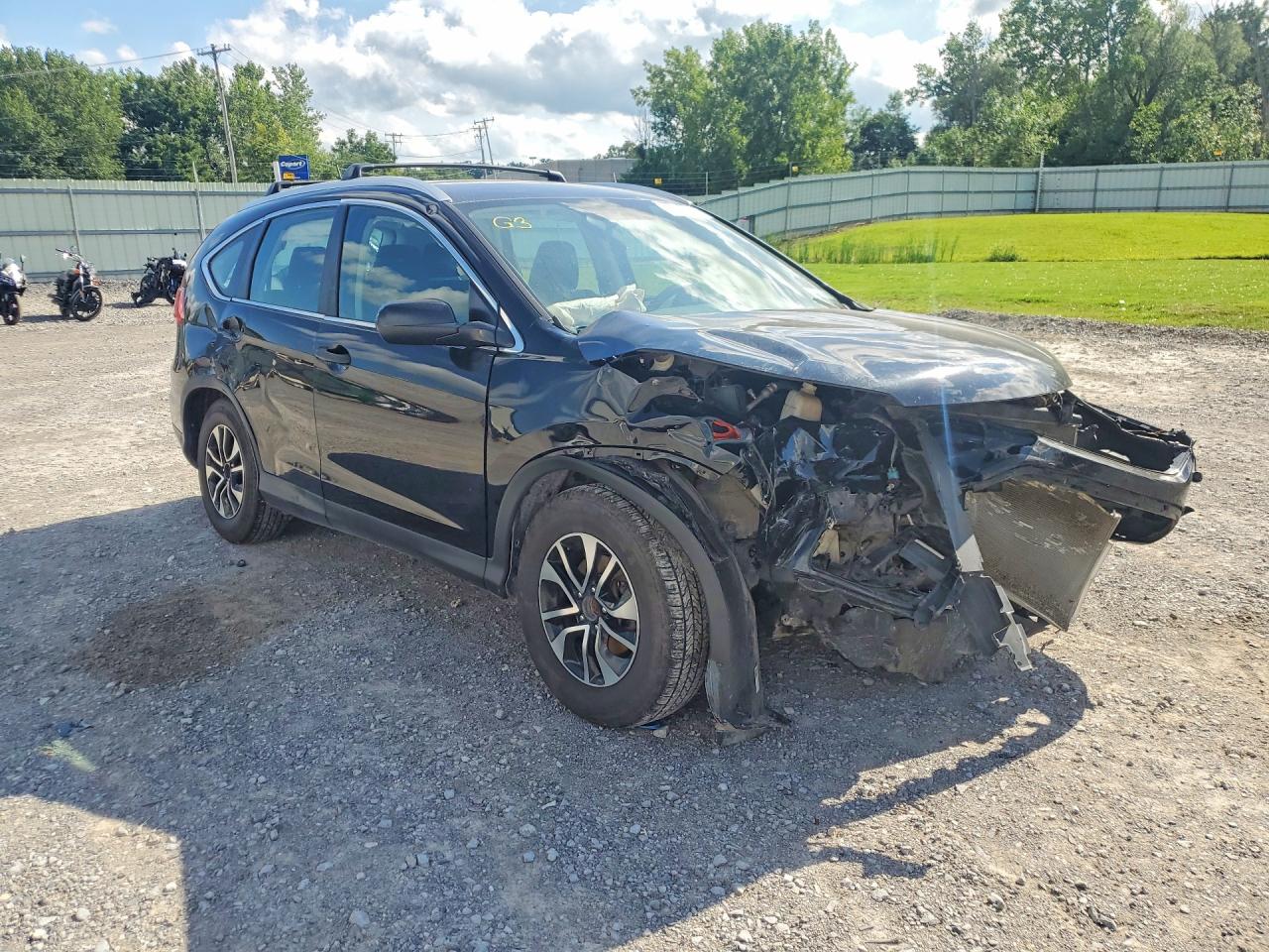 2015 Honda Cr-v Lx Черный vin: 5J6RM4H39FL049247