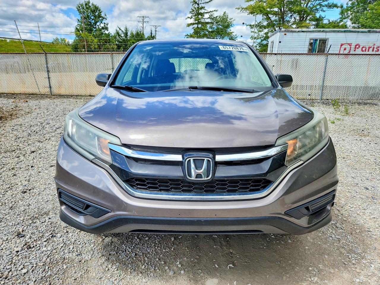 2015 Honda Cr-v Lx Silver vin: 5J6RM4H39FL051676