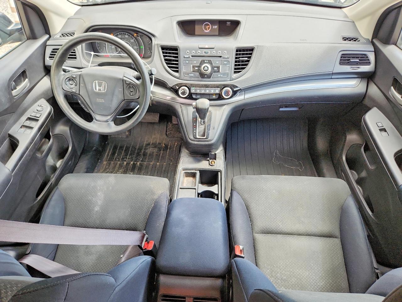 2015 Honda Cr-v Lx Silver vin: 5J6RM4H39FL051676