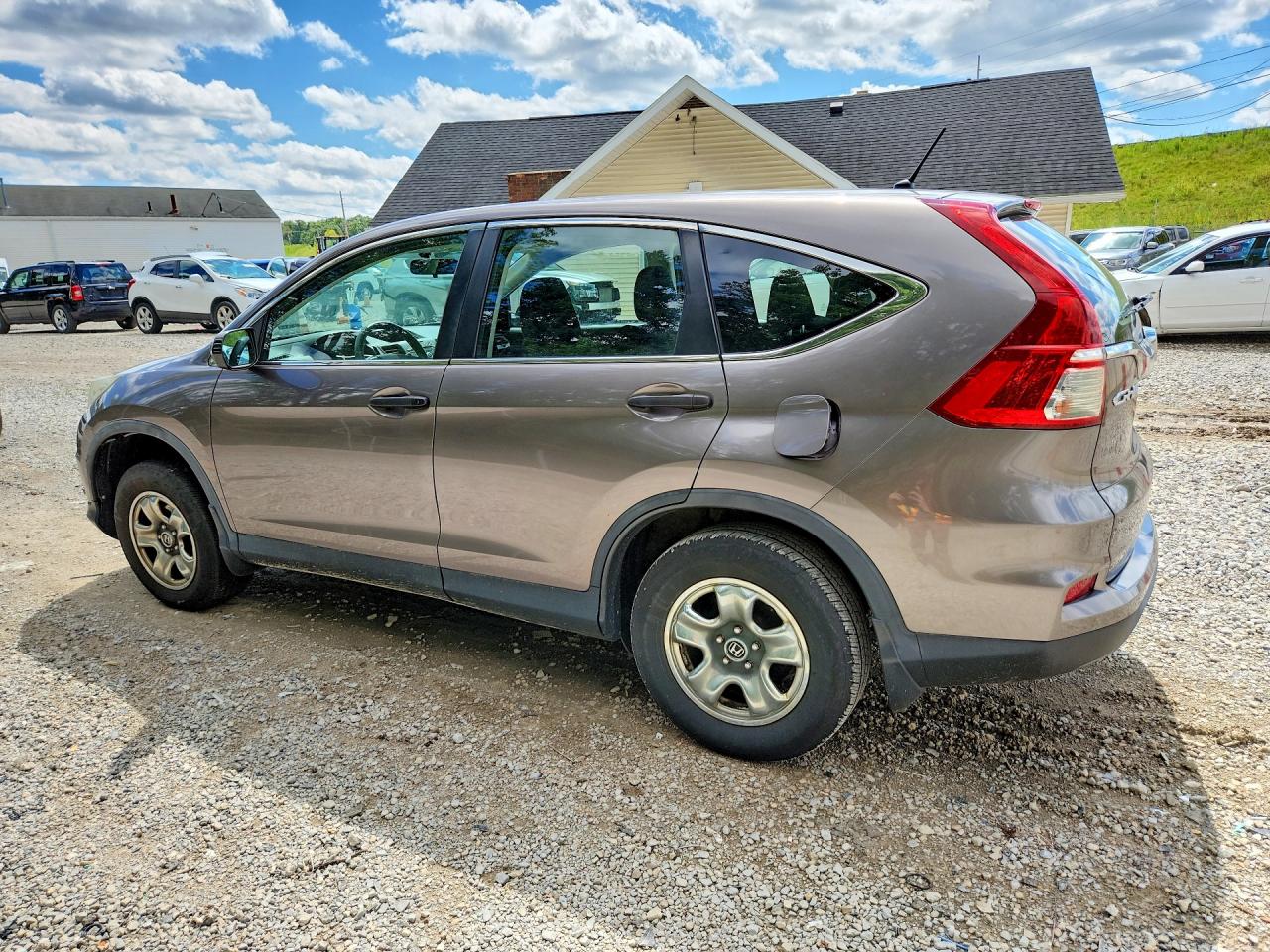 2015 Honda Cr-v Lx Silver vin: 5J6RM4H39FL051676