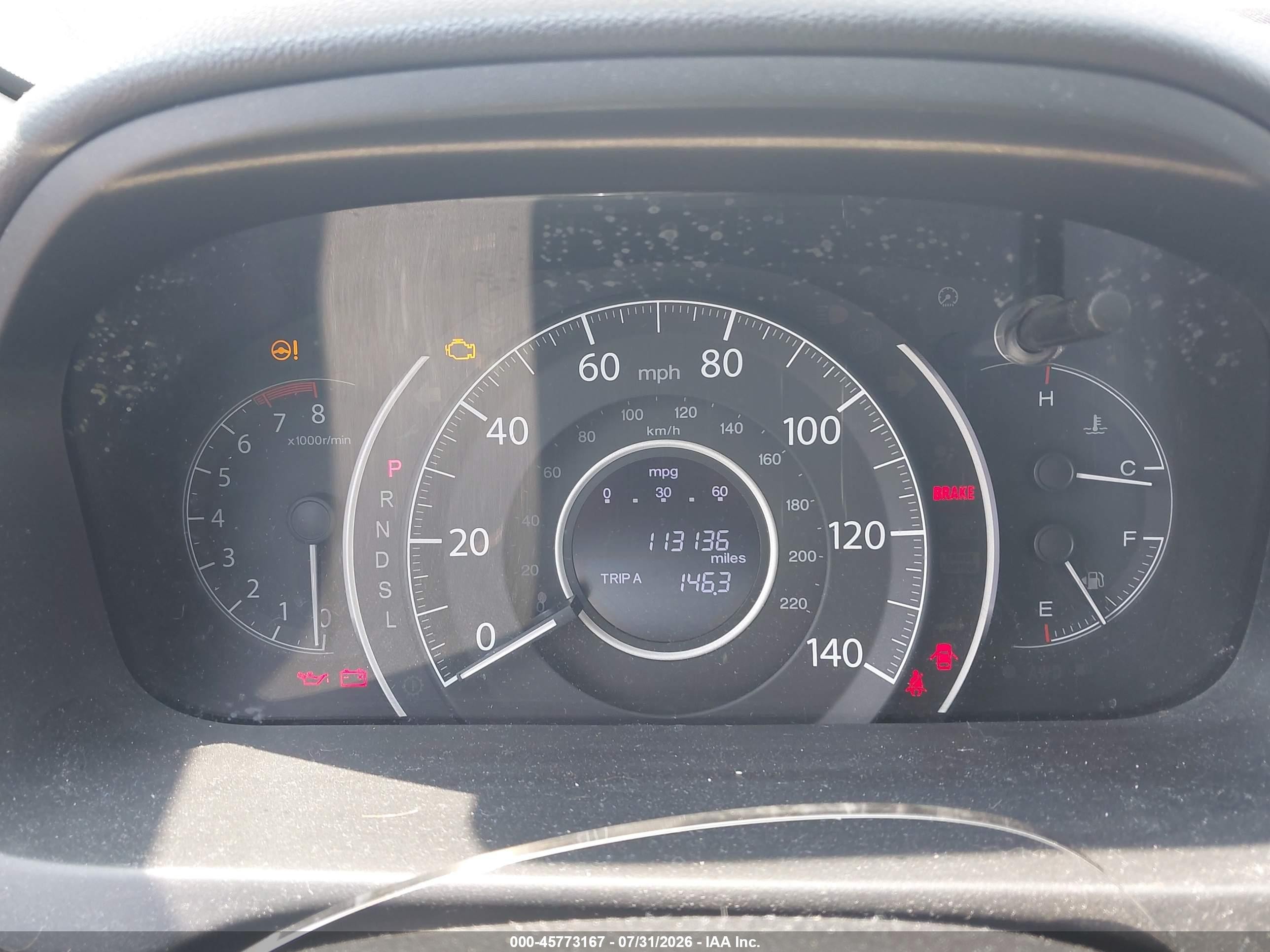 2015 Honda Cr-v Lx Gray vin: 5J6RM4H39FL056389