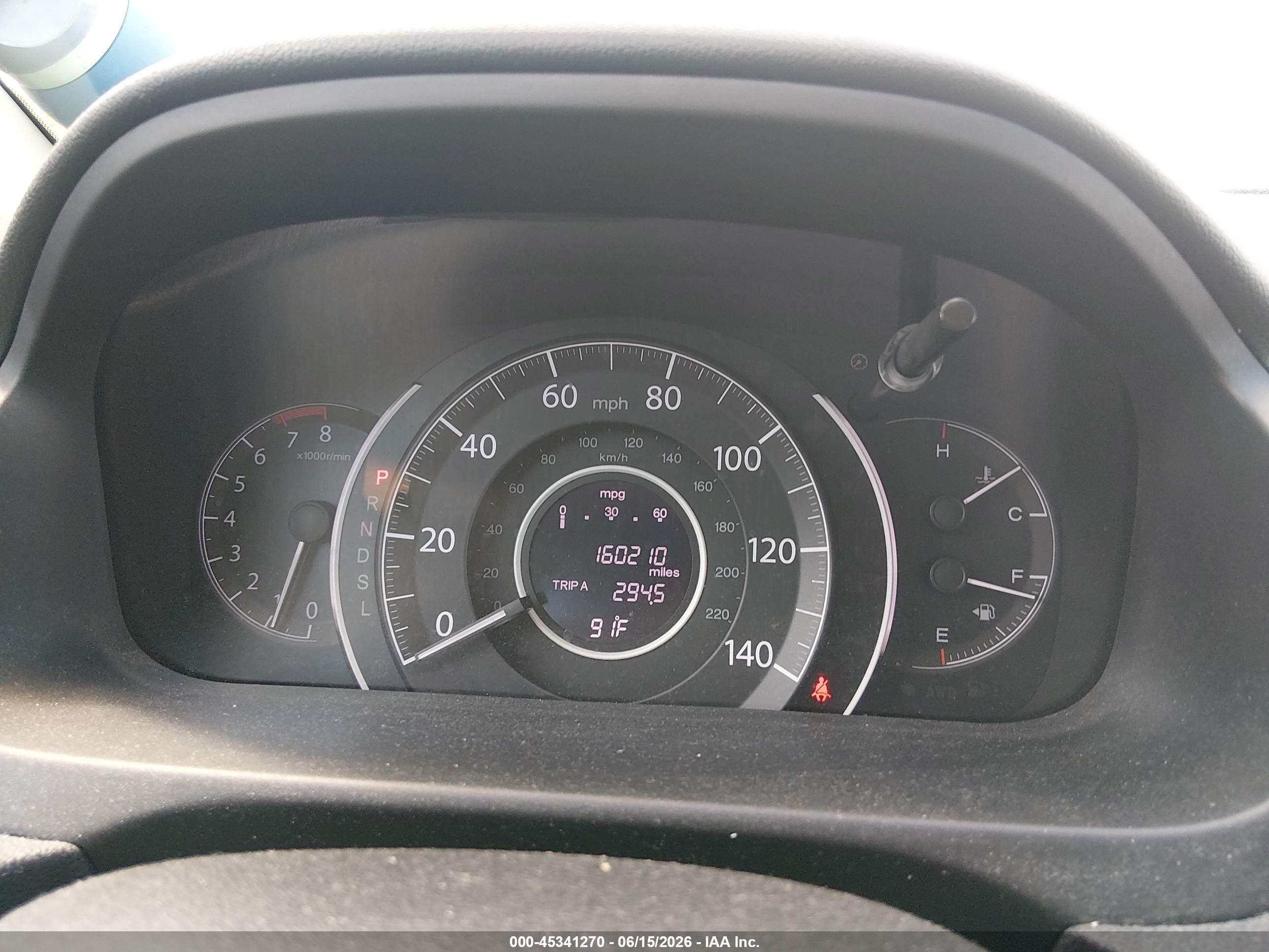 2015 Honda Cr-v Lx Silver vin: 5J6RM4H39FL069059