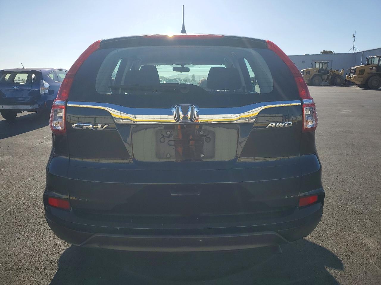 2015 Honda Cr-v Lx Black vin: 5J6RM4H39FL074990