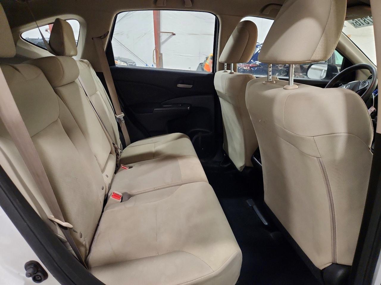 2015 Honda Cr-v Lx White vin: 5J6RM4H39FL087108